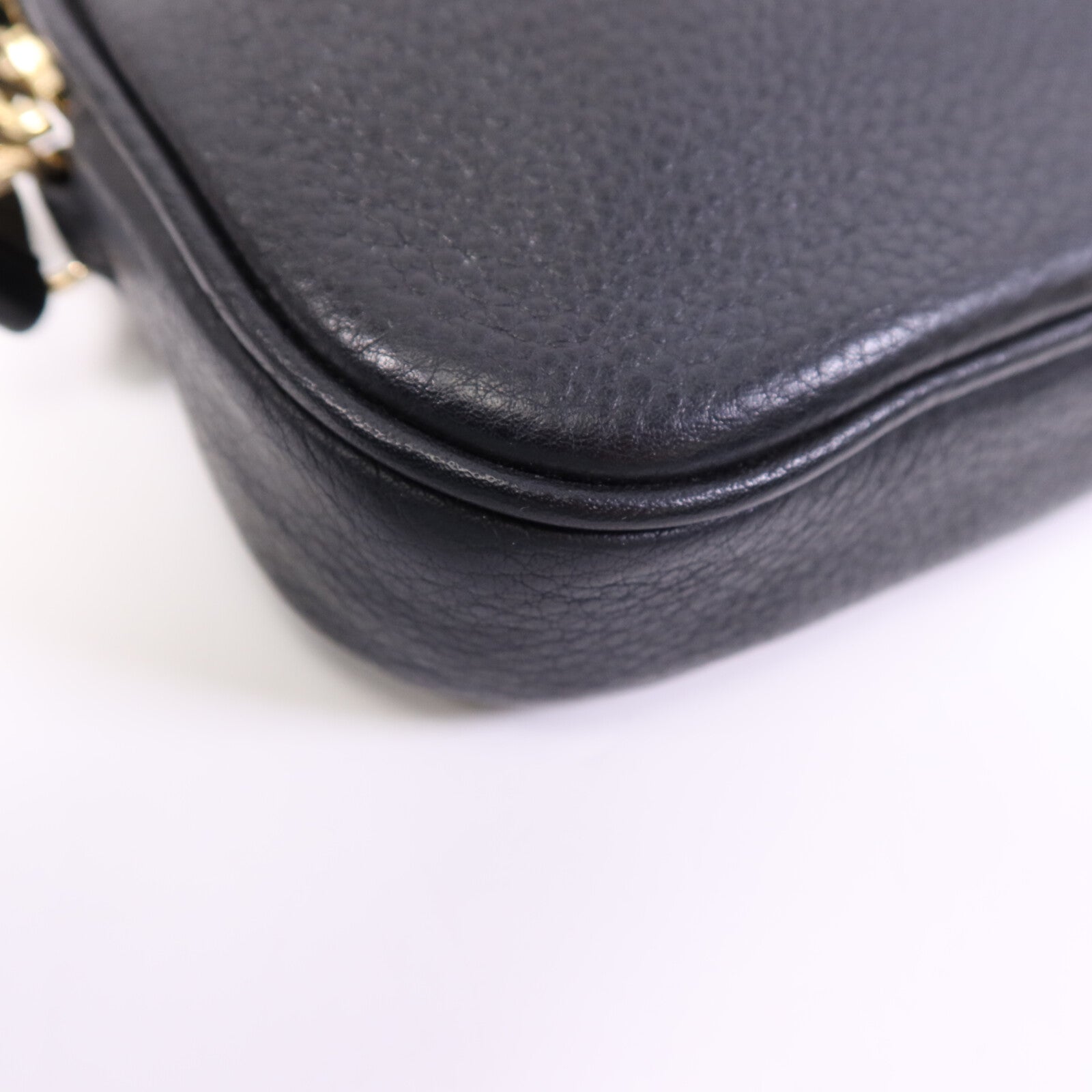 COACH 牛皮皮革Shoulder Bag金扣肩背袋
