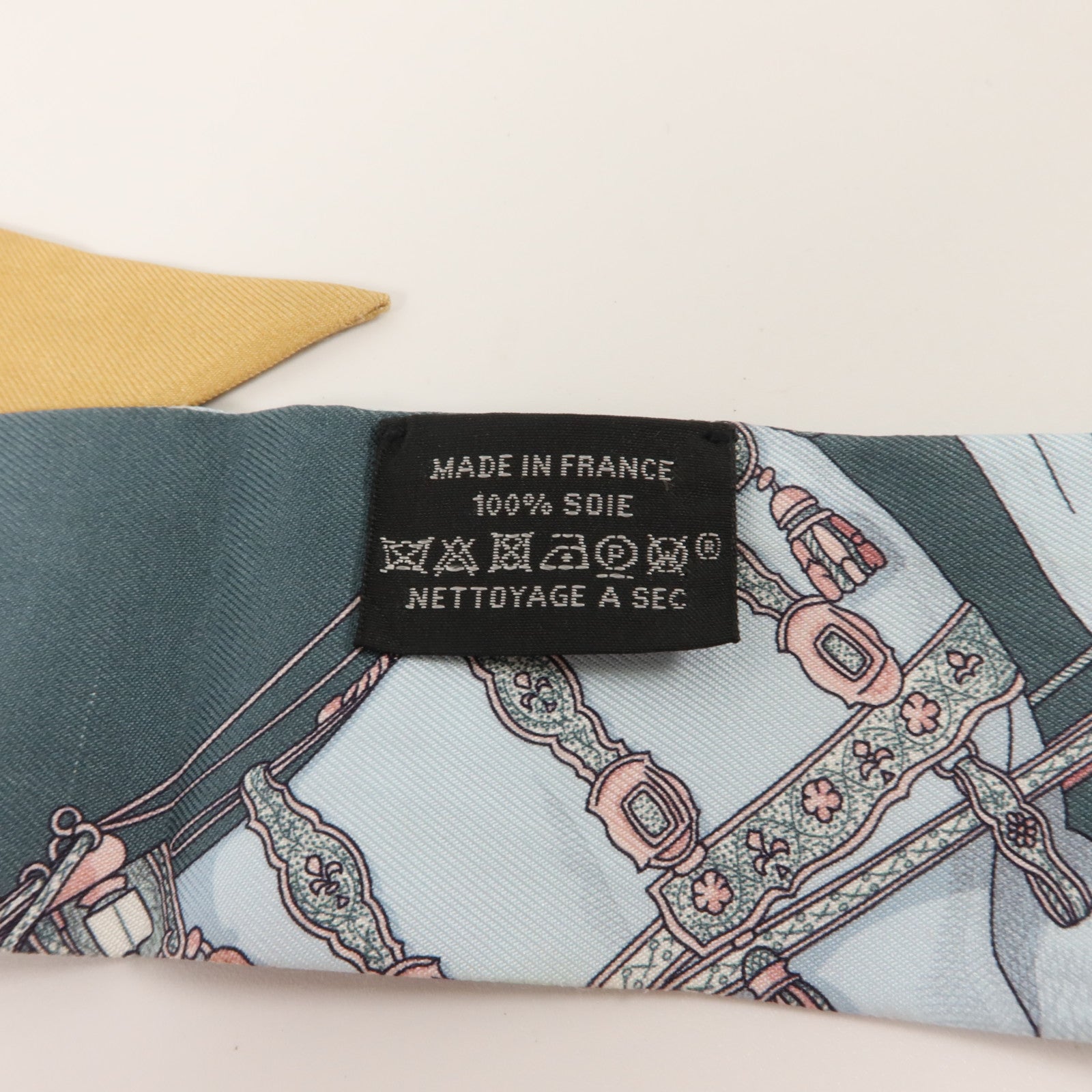 HERMES 絲質Twilly絲巾