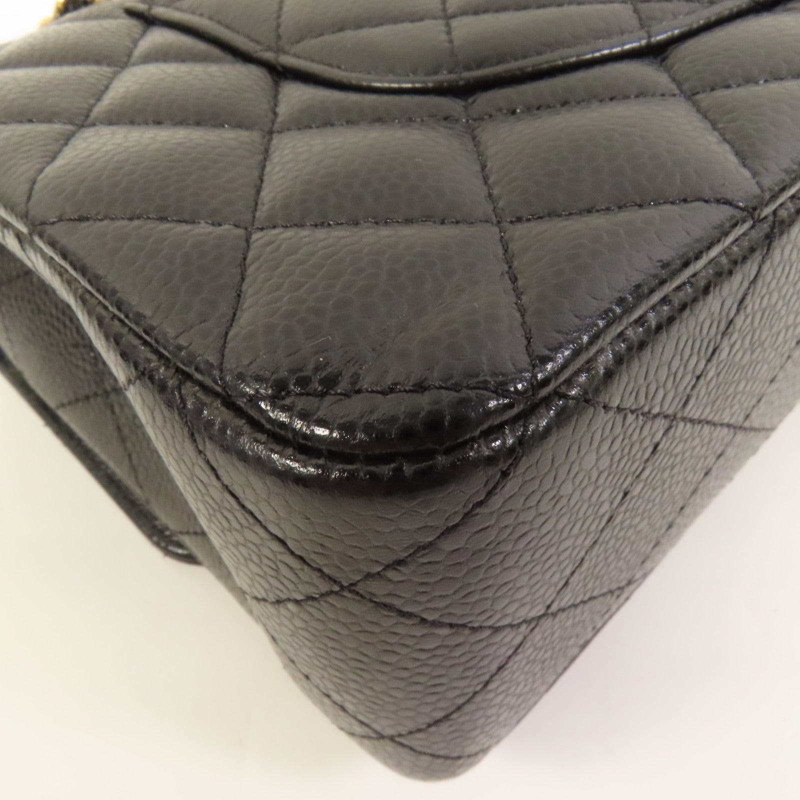 CHANEL 牛皮皮革Classic 25金扣鏈帶肩背袋