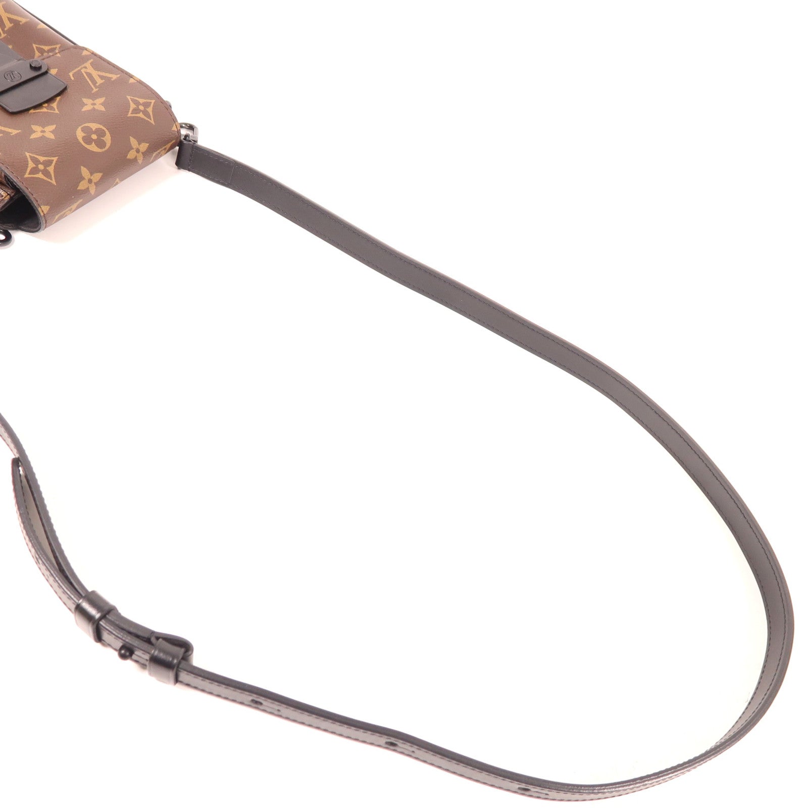 LOUIS VUITTON LV BHW S-Lock Shoulder Bag Monogram M81522 Brown