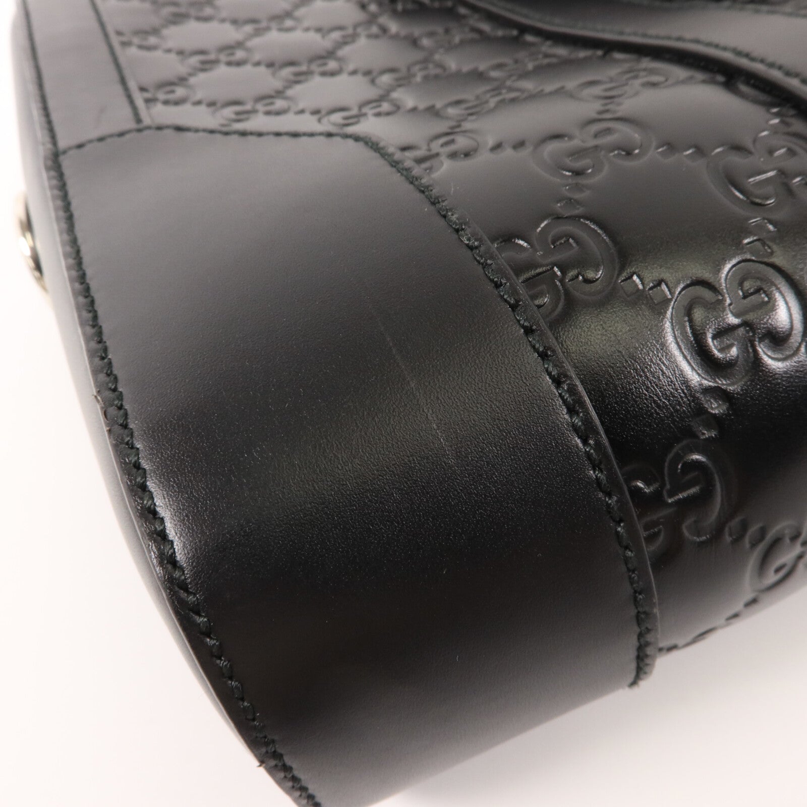 GUCCI 牛皮皮革Guccisima Business Bag手挽肩背兩用袋