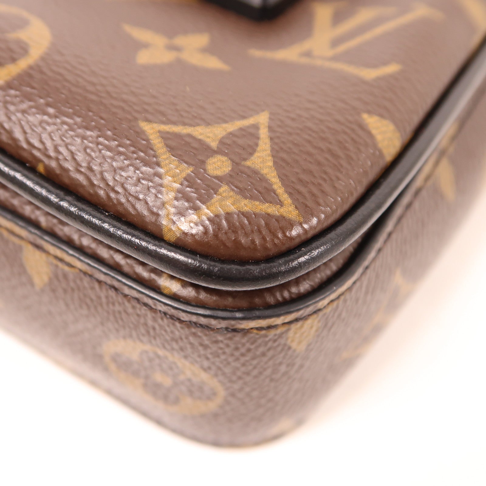 LOUIS VUITTON LV BHW S-Lock Shoulder Bag Monogram M81522 Brown
