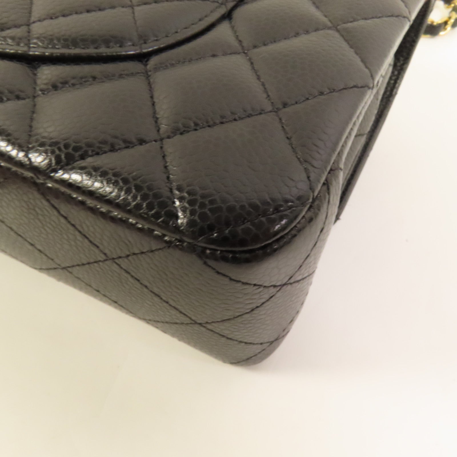 CHANEL 牛皮皮革Classic 25金扣鏈帶肩背袋