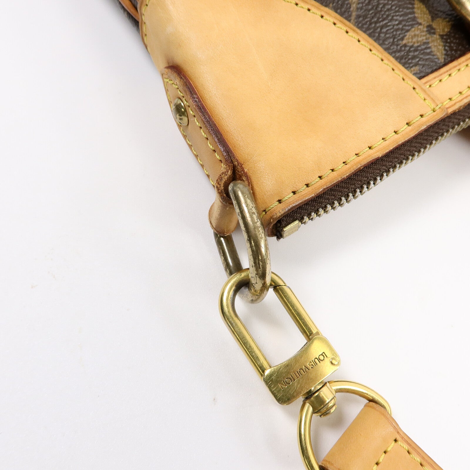 LOUIS VUITTON Monogram Odeon GM金扣手挽肩背兩用袋