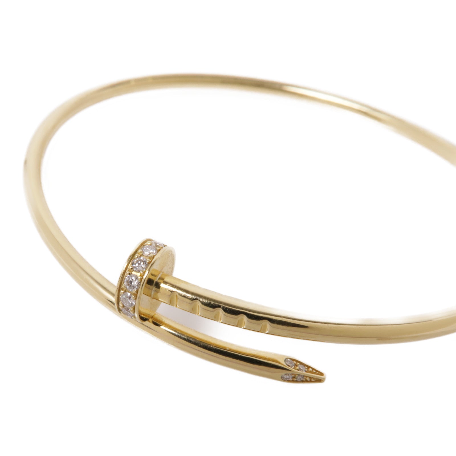 CARTIER 18K黃金Juste Un Clou手鐲