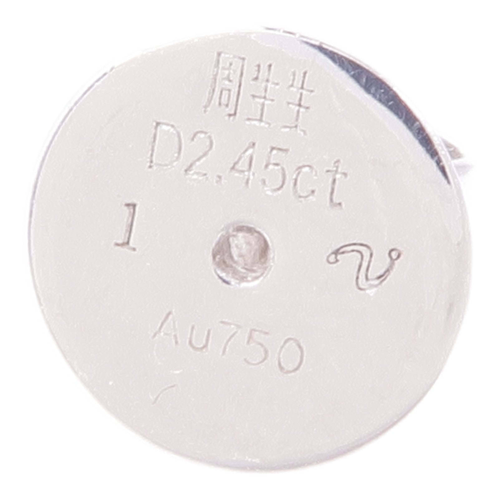 JEWELRY 18K白金Diamond Earrings鑽石耳環