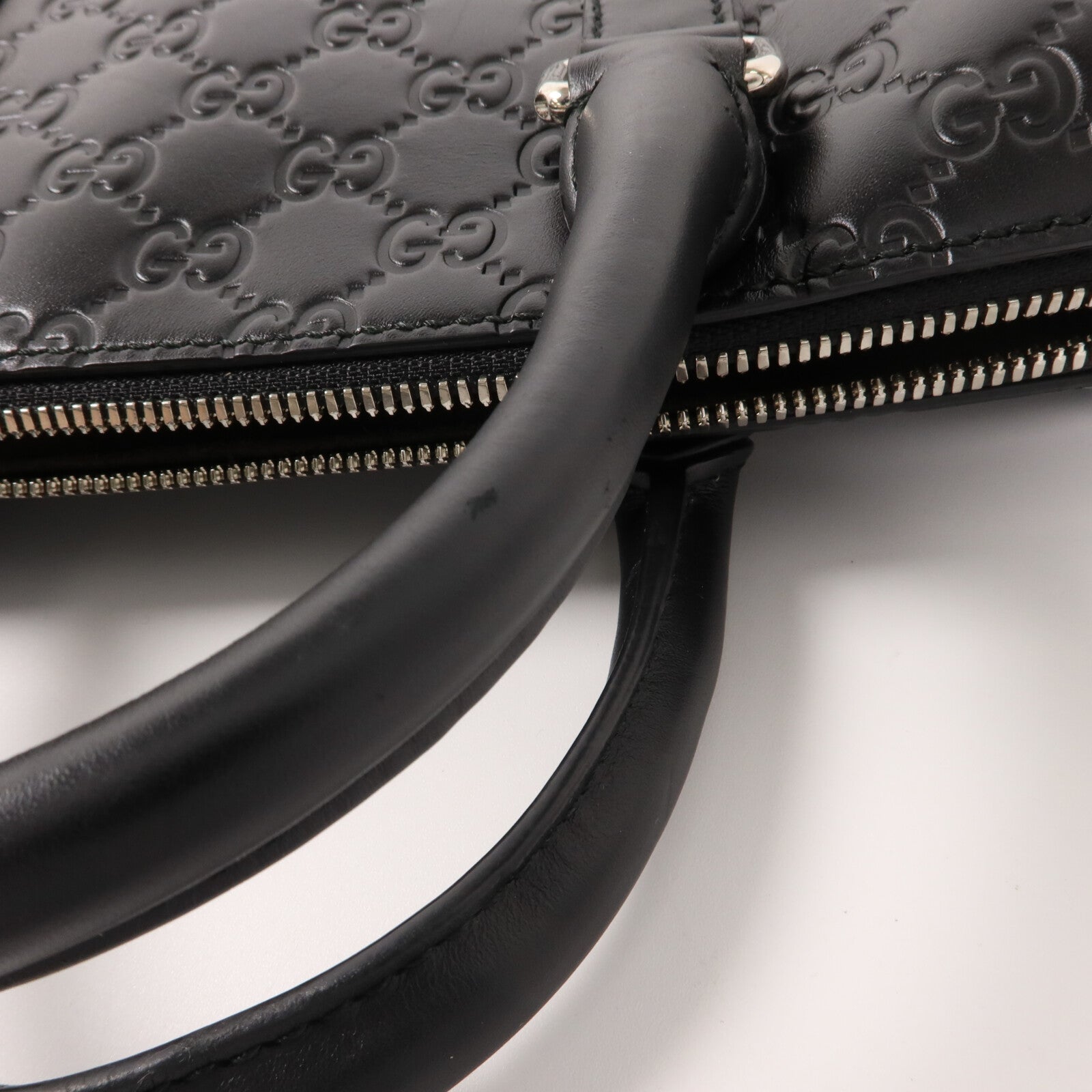 GUCCI 牛皮皮革Guccisima Business Bag手挽肩背兩用袋