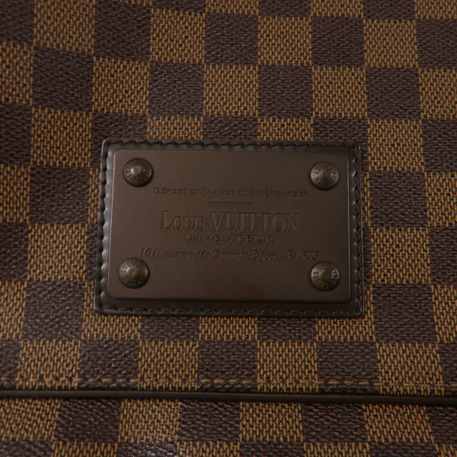LOUIS VUITTON Damier Brooklyn MM肩背袋