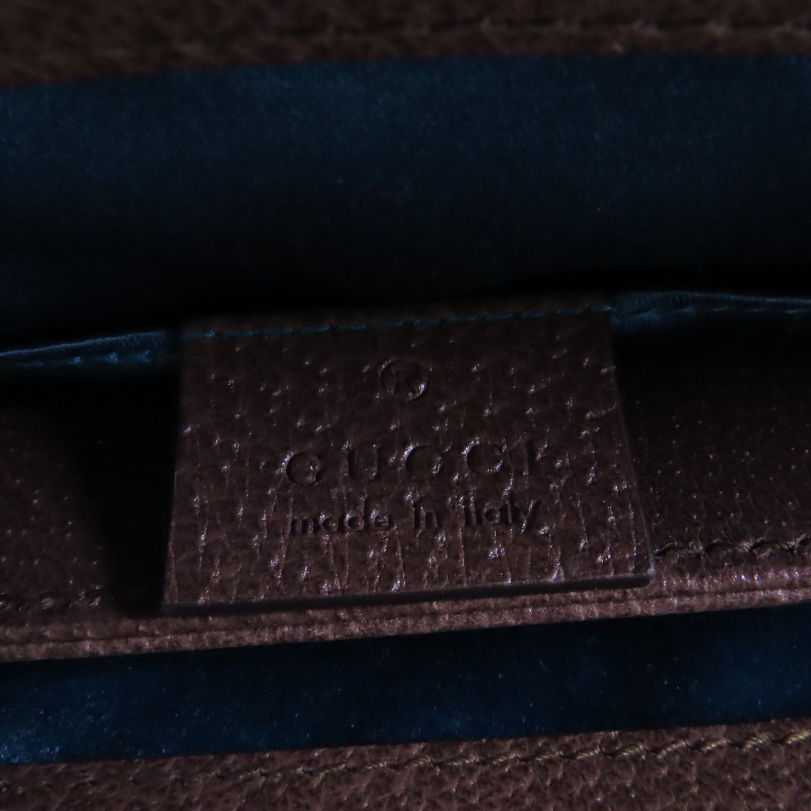 GUCCI 塗層帆布Ophidia GG金扣鏈帶肩背袋