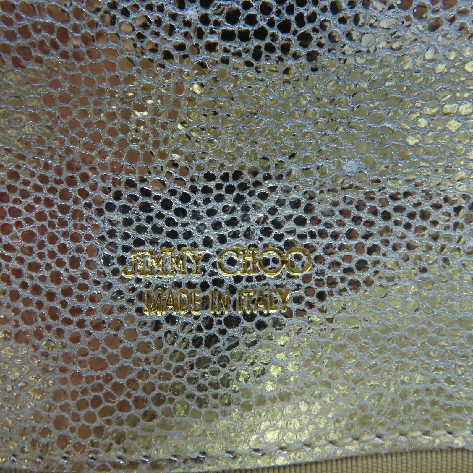 JIMMY CHOO 【激減優惠】金蔥粉Glitter Clutch手拿包金色