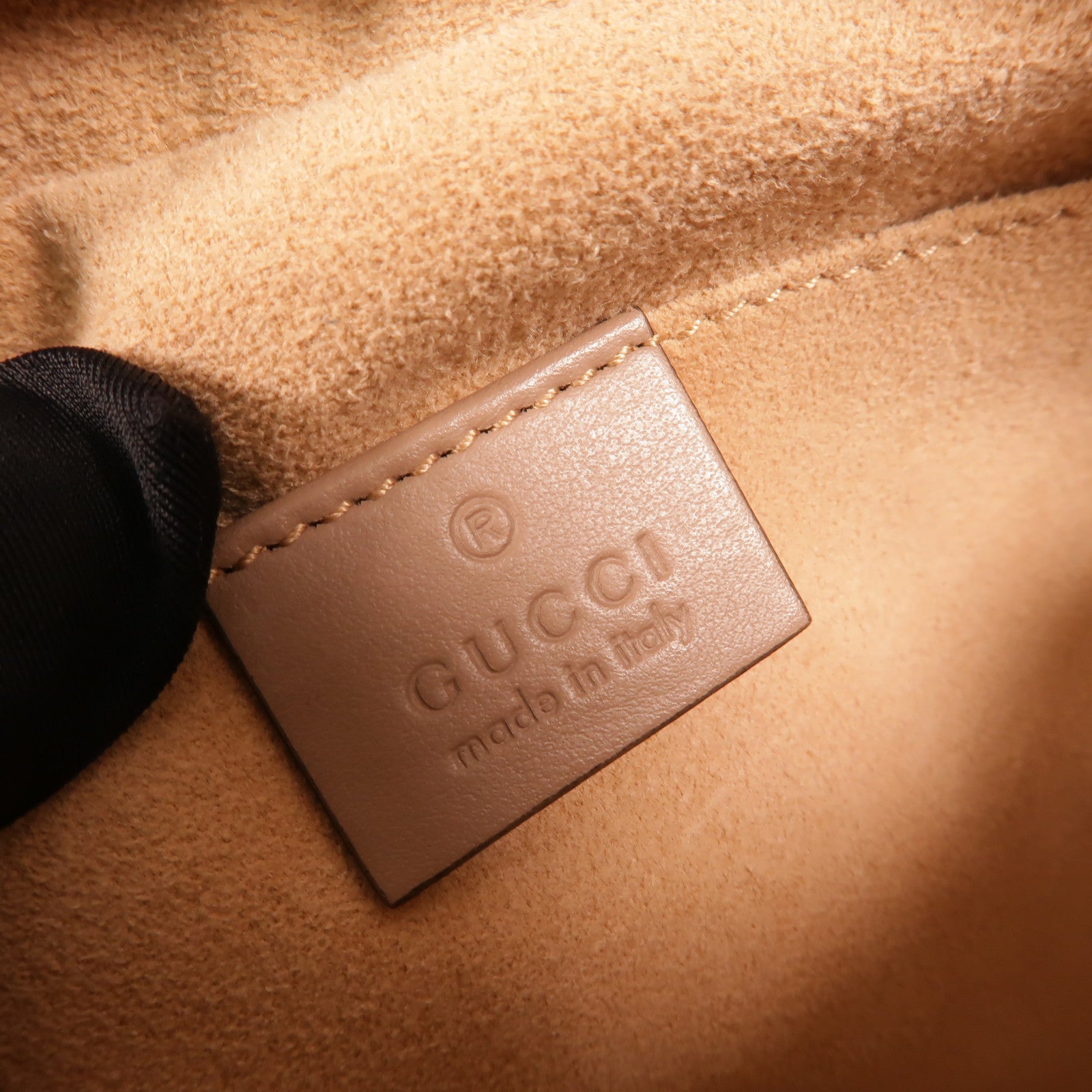 GUCCI 牛皮皮革GG Marmont Small鏈帶肩背袋