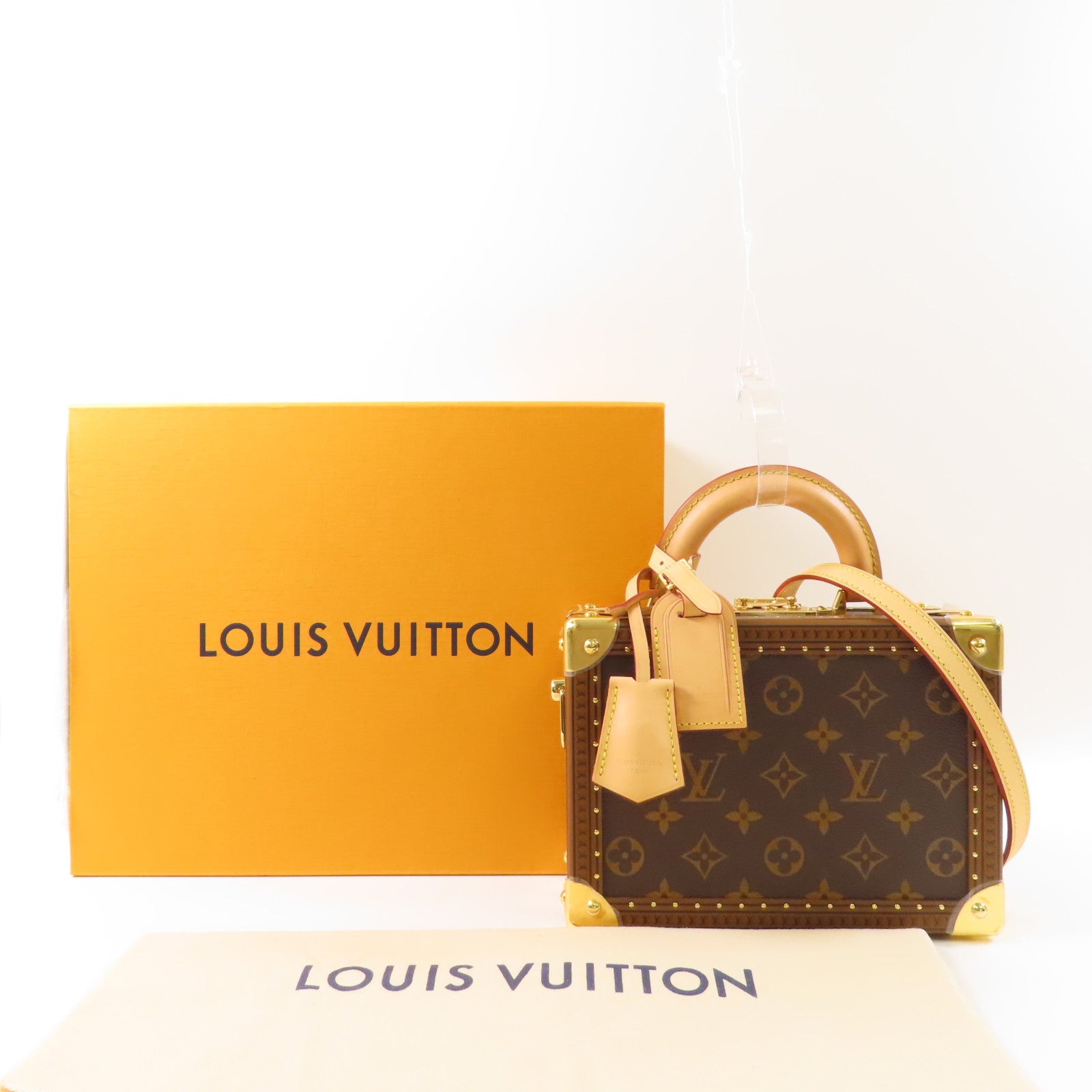 LOUIS VUITTON 【激減優惠】Monogram Petite Valise金扣手挽肩背兩用袋
