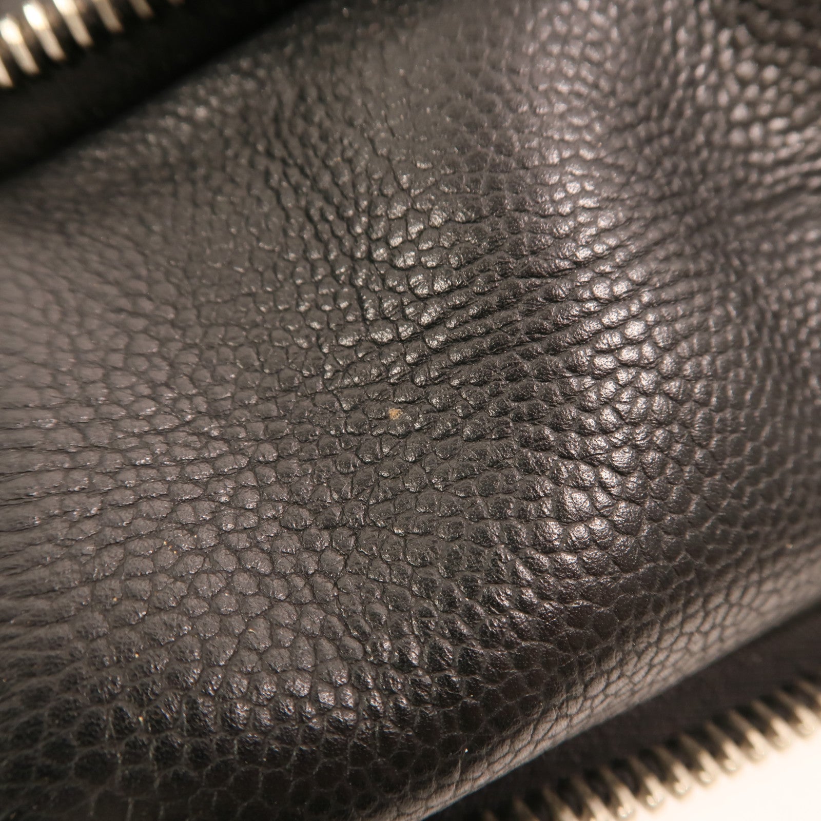 CHANEL 牛皮皮革Timeless銀扣鏈帶肩背袋
