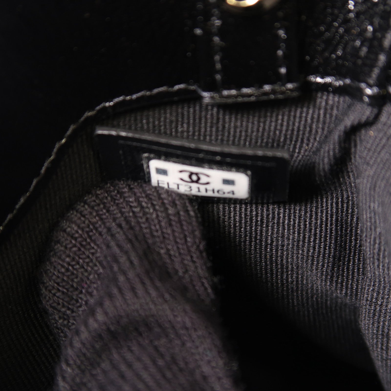 CHANEL 牛皮皮革Nano 31手挽肩背兩用袋黑色