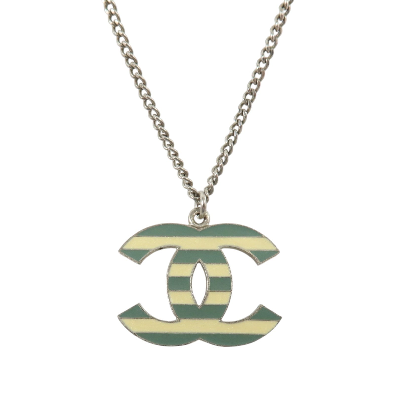 CHANEL 金屬CC logo Necklace項鏈