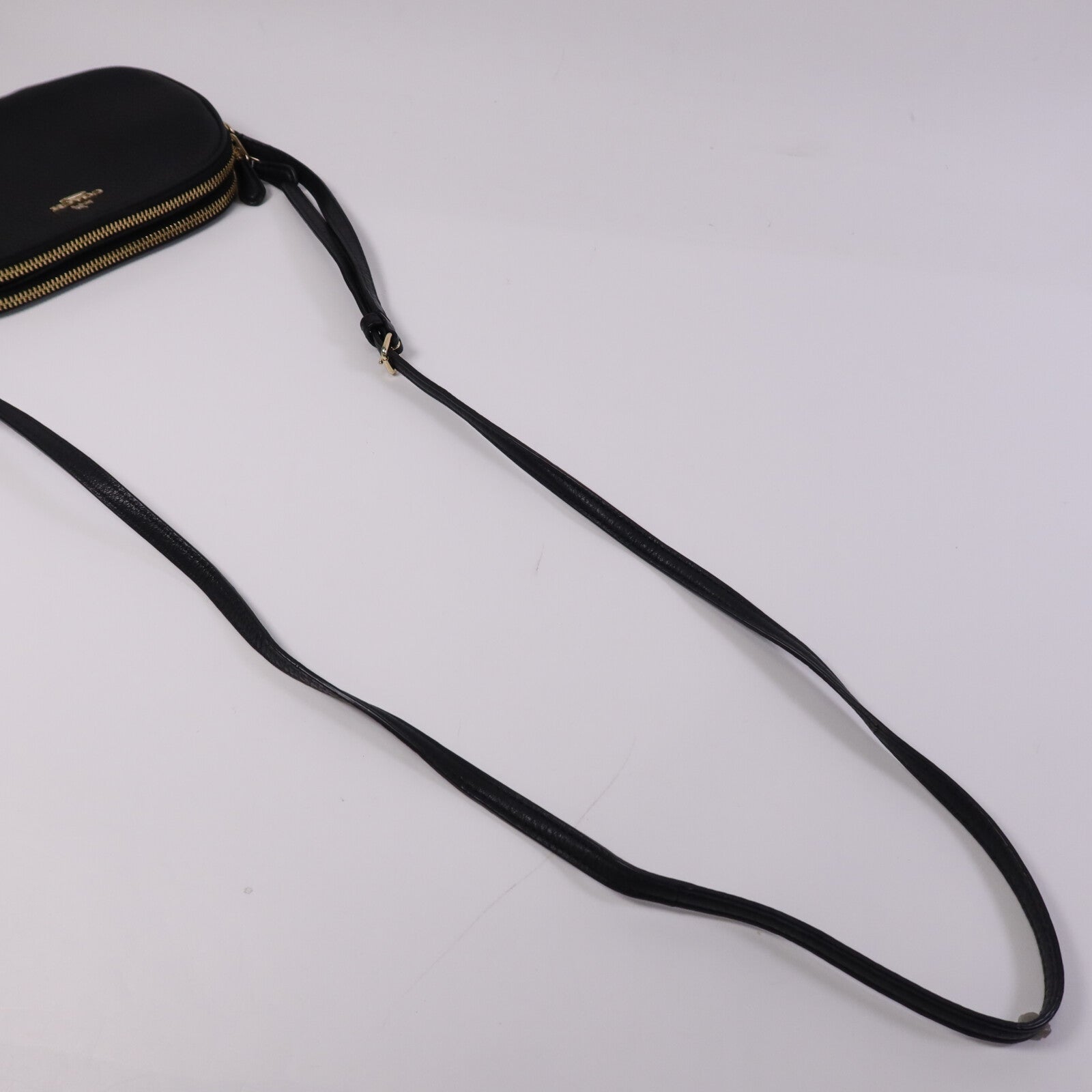 COACH 牛皮皮革Shoulder Bag金扣肩背袋
