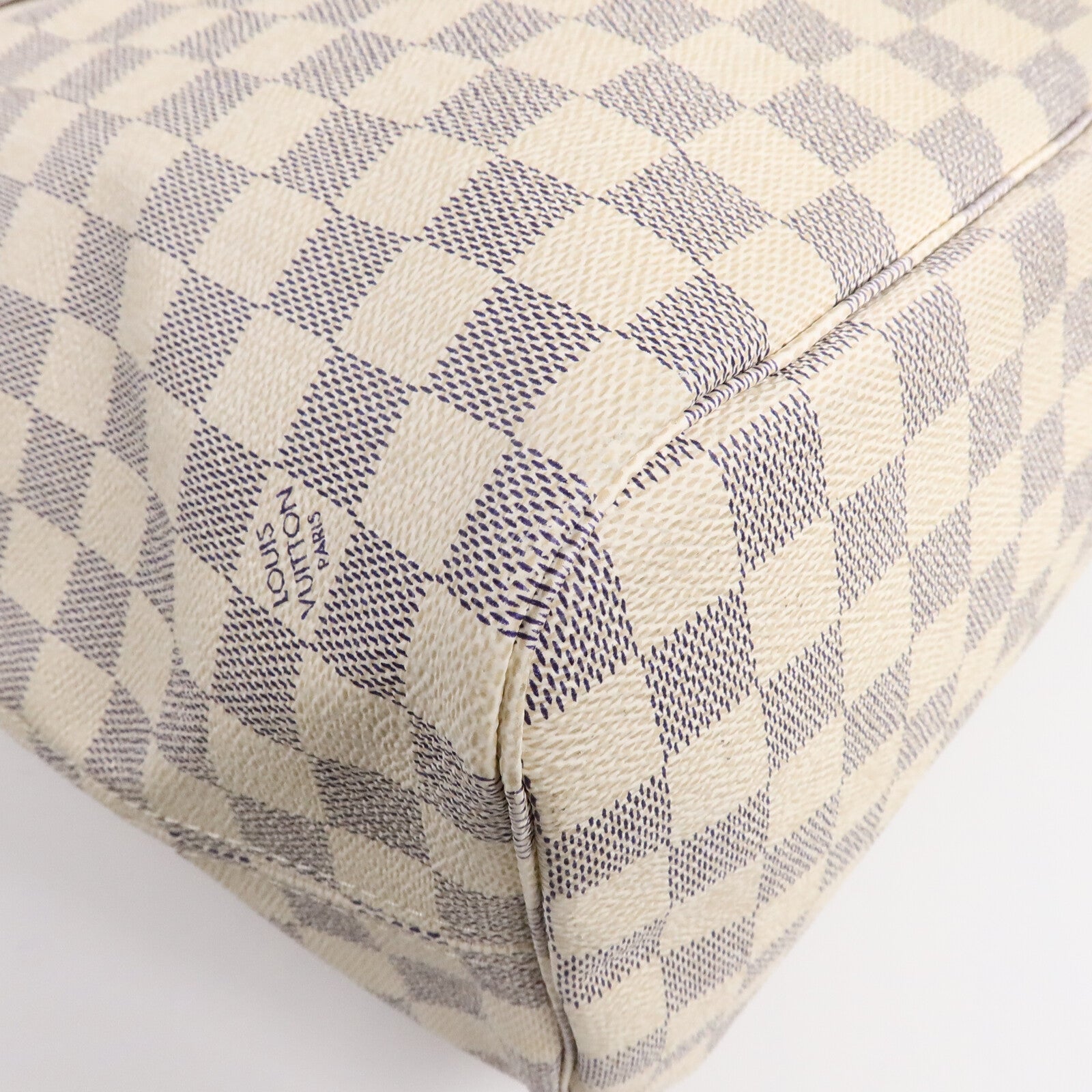 LOUIS VUITTON Damier Neverfull MM手挽袋