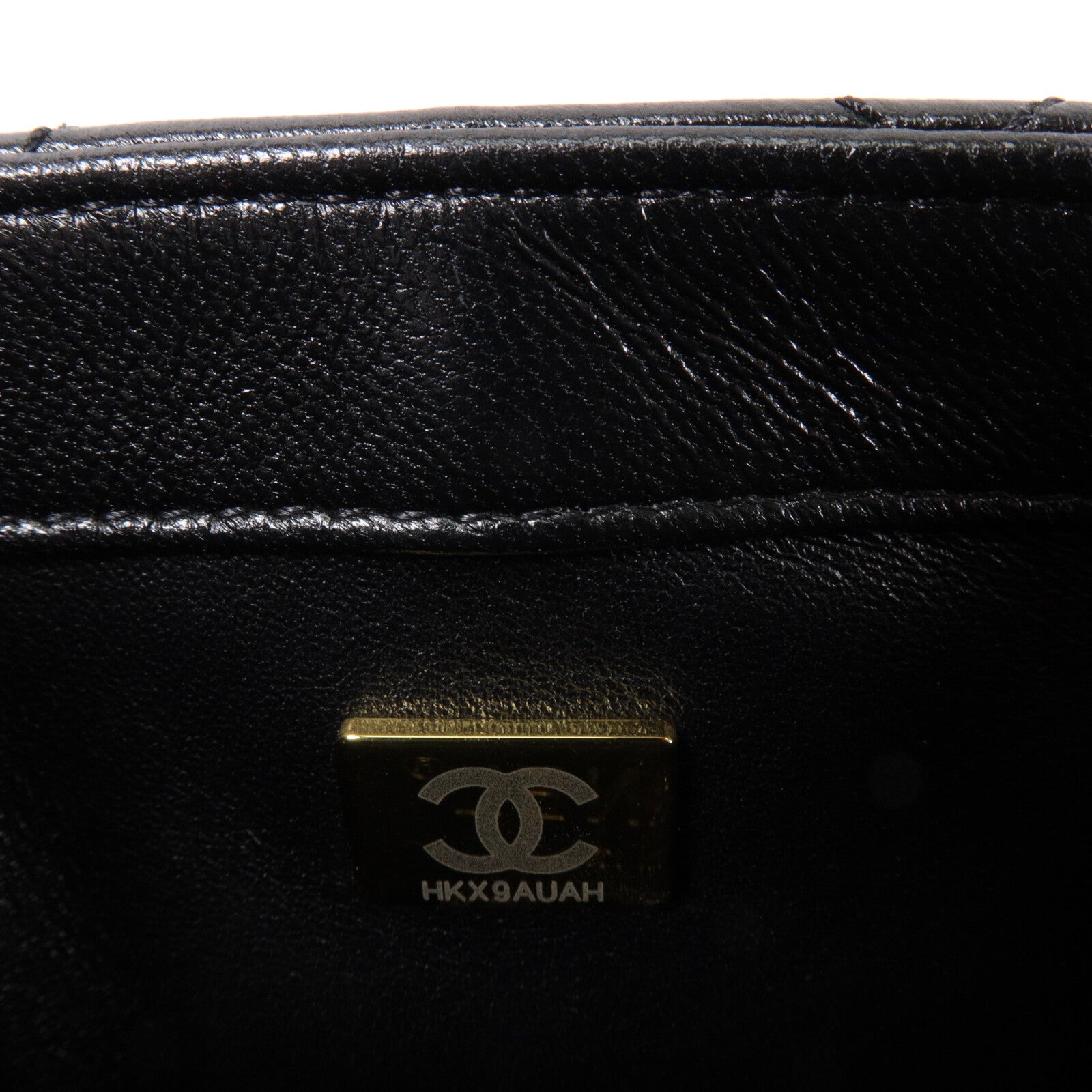 CHANEL 牛皮皮革Heart Crush Flap鏈帶肩背袋