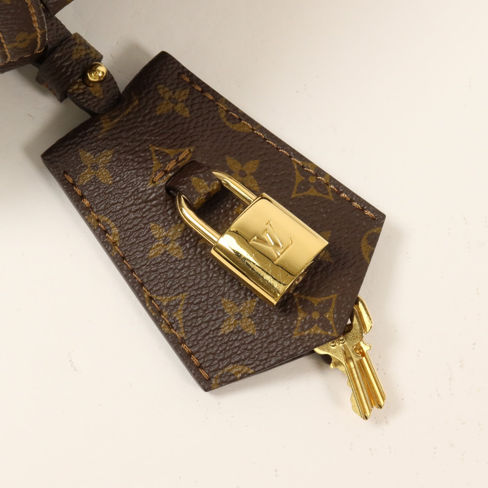 LOUIS VUITTON 牛皮皮革/Monogram Express MM手挽肩背兩用袋