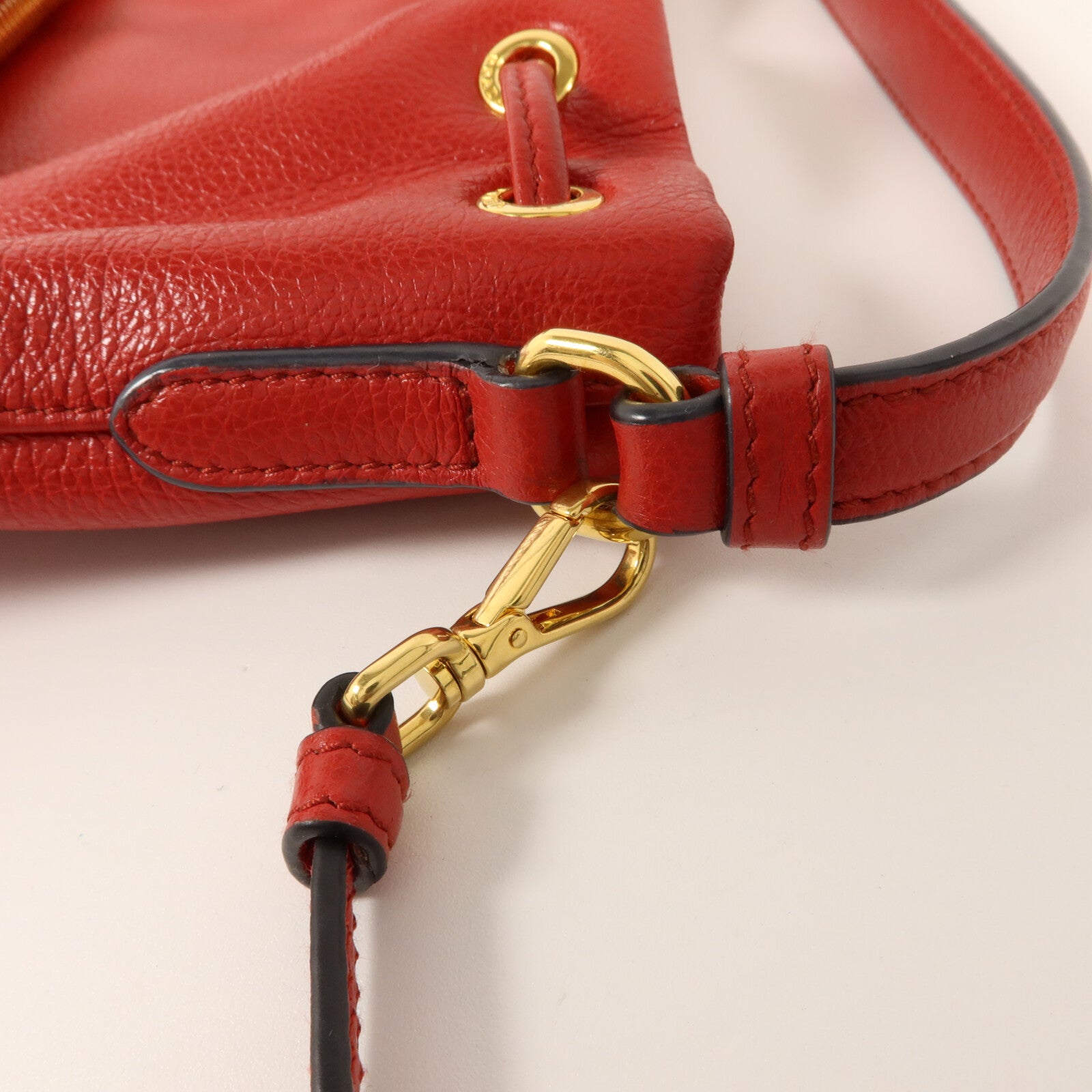 PRADA 牛皮皮革2 Way Shoulder手挽肩背兩用袋