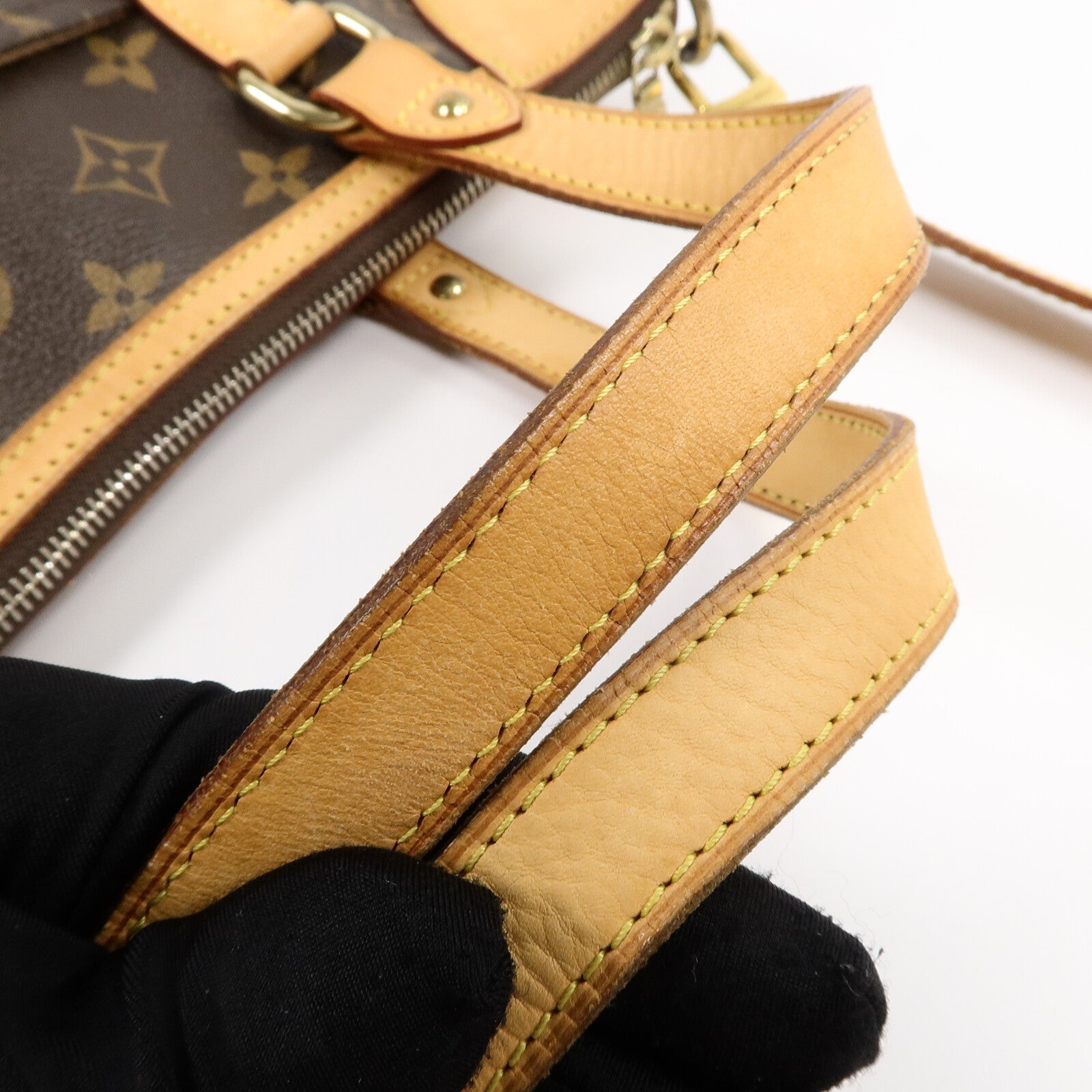 LOUIS VUITTON Monogram Odeon GM金扣手挽肩背兩用袋