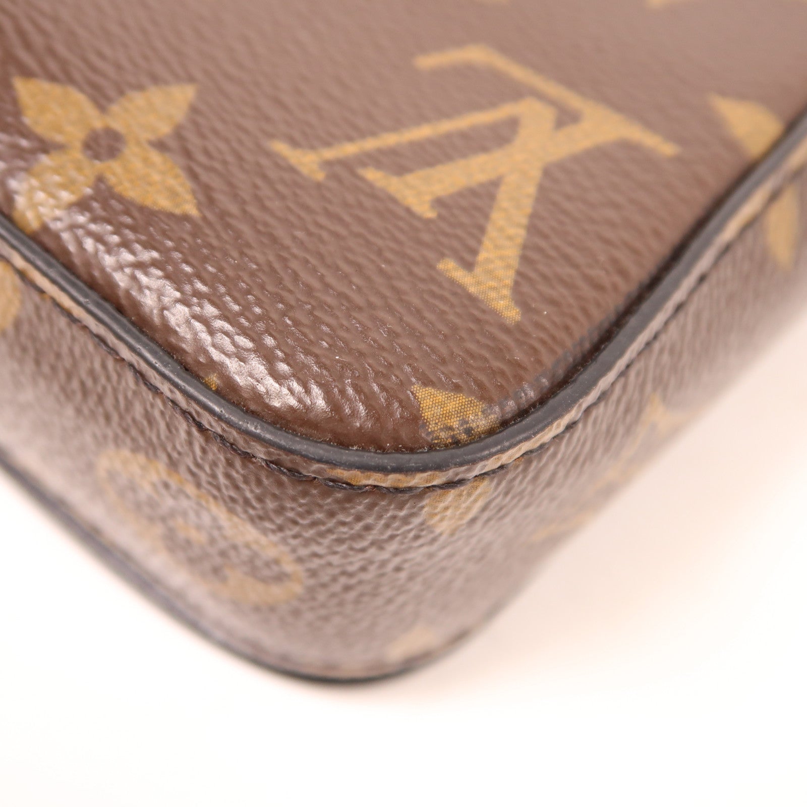 LOUIS VUITTON LV BHW S-Lock Shoulder Bag Monogram M81522 Brown
