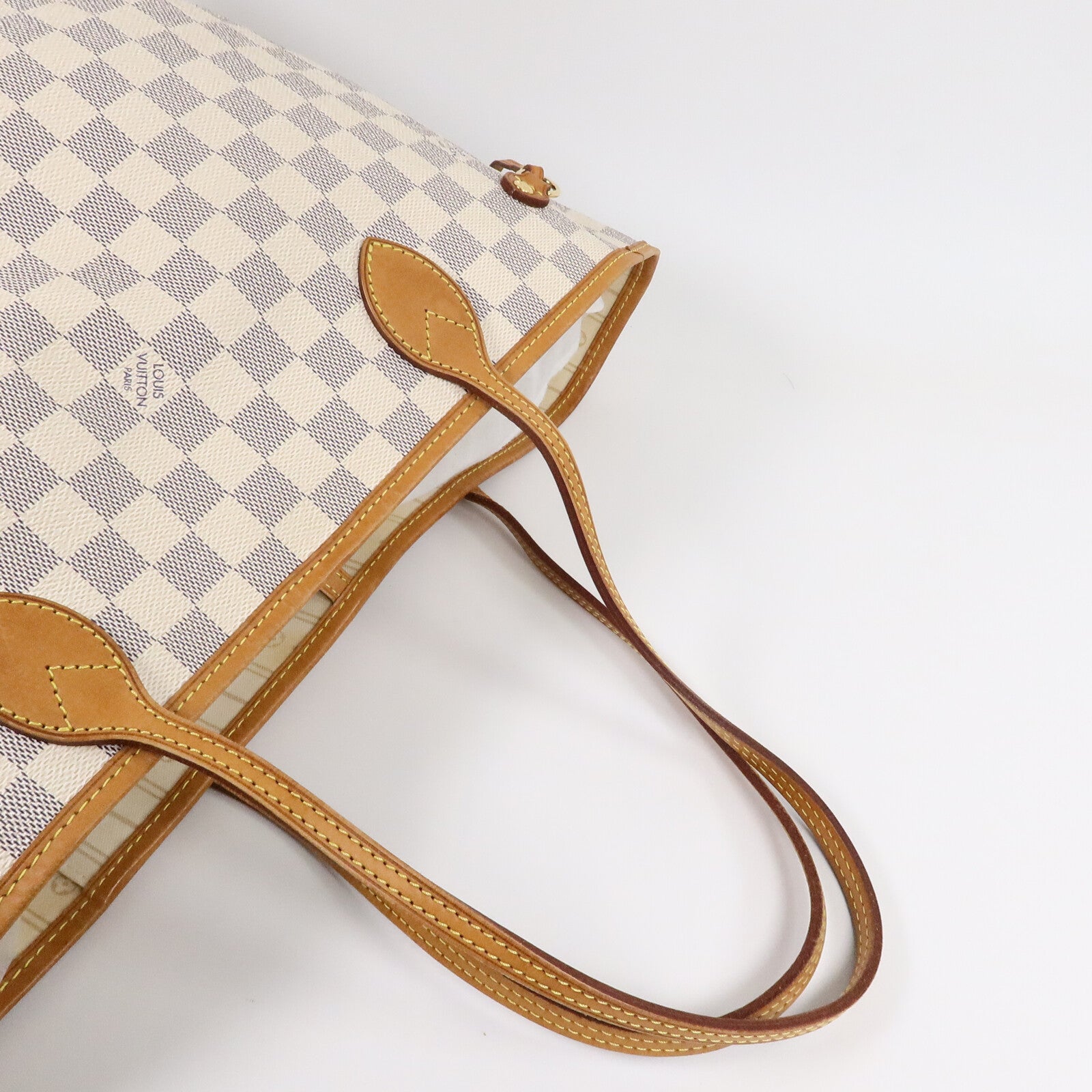 LOUIS VUITTON Damier Neverfull MM手挽袋