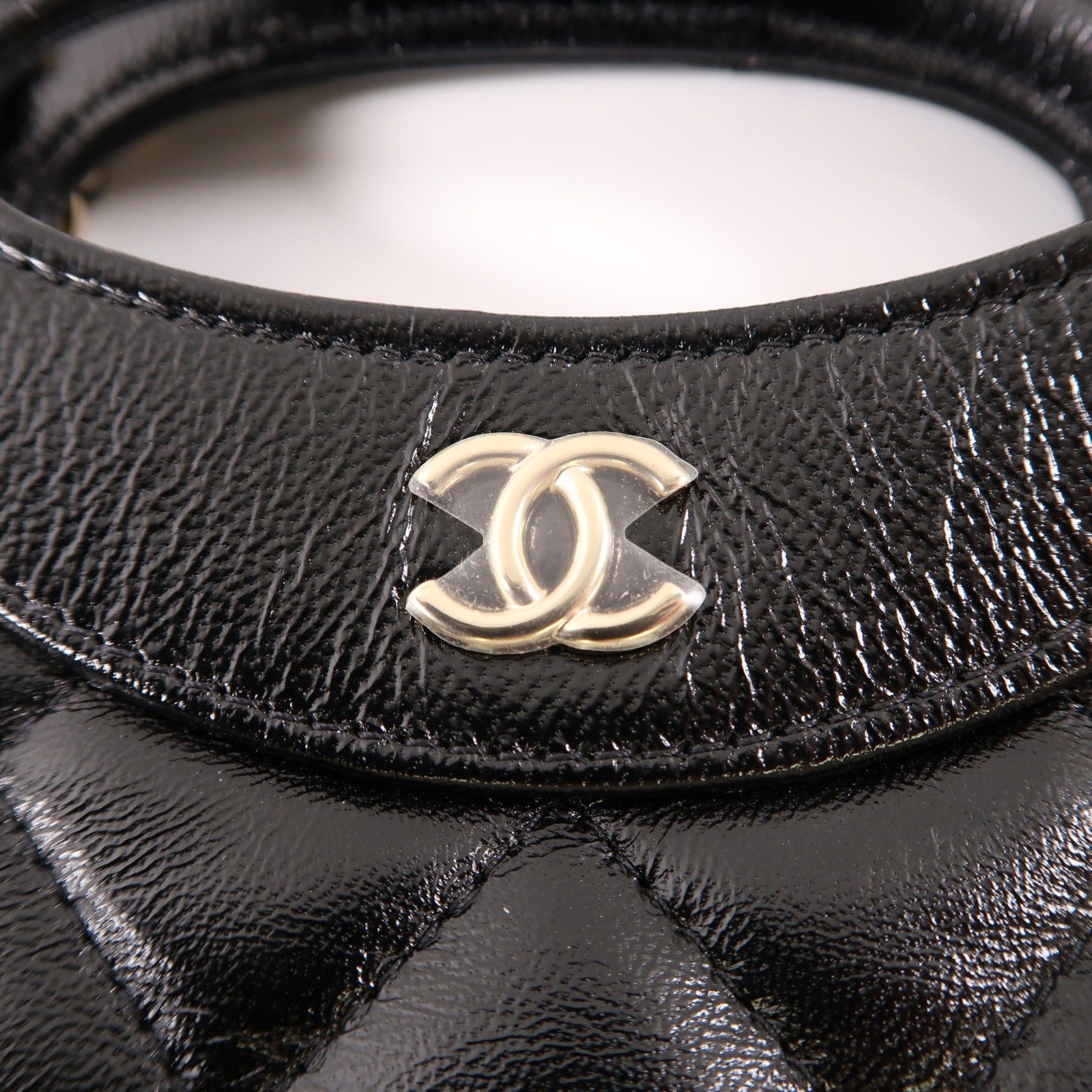 CHANEL 牛皮皮革Nano 31手挽肩背兩用袋黑色