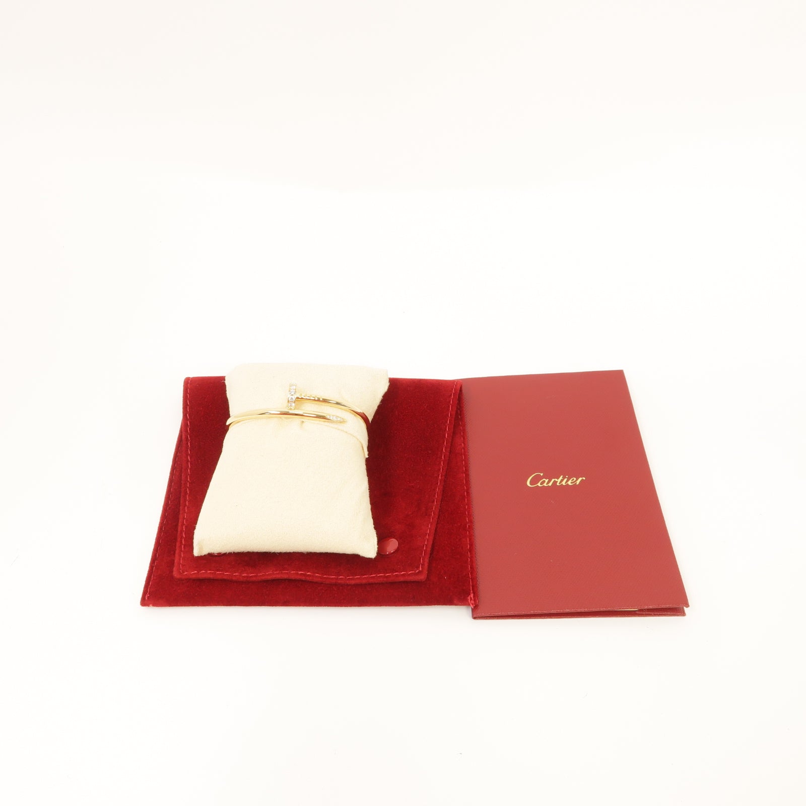 CARTIER 【激減優惠】18K黃金Juste Un Clou Bangle手鐲金色Cartier#15