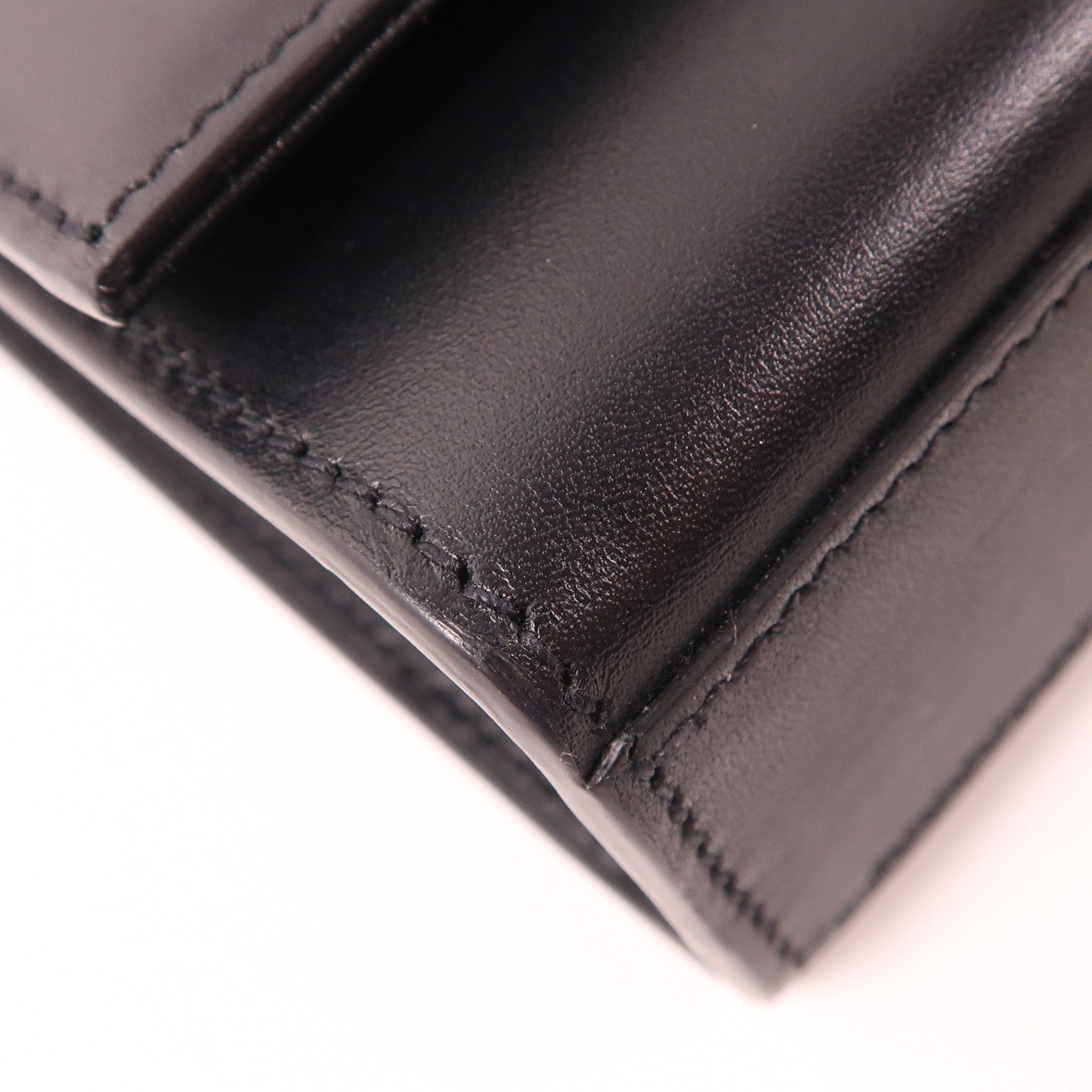 YVES SAINT LAURENT 【激減優惠】牛皮皮革Shoulder Bag金扣肩背袋
