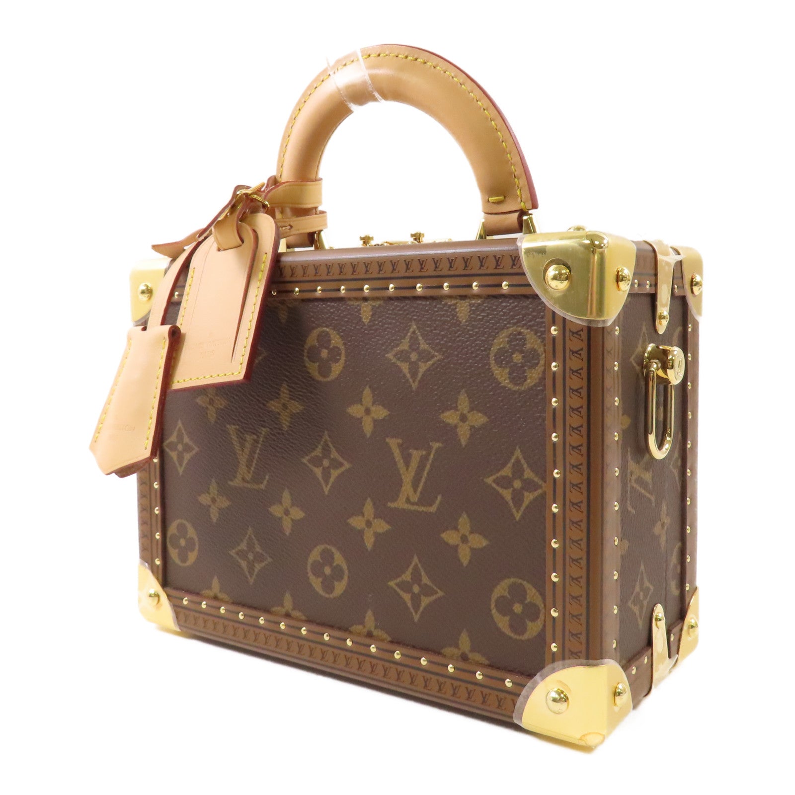 LOUIS VUITTON 【激減優惠】Monogram Petite Valise金扣手挽肩背兩用袋