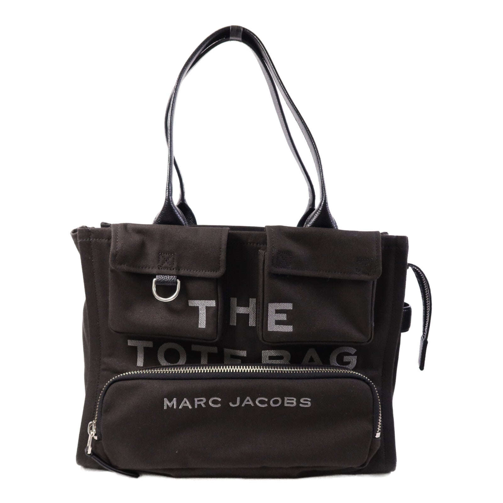 MARC BY MARC JACOBS 帆布Tote Bag銀扣手挽袋
