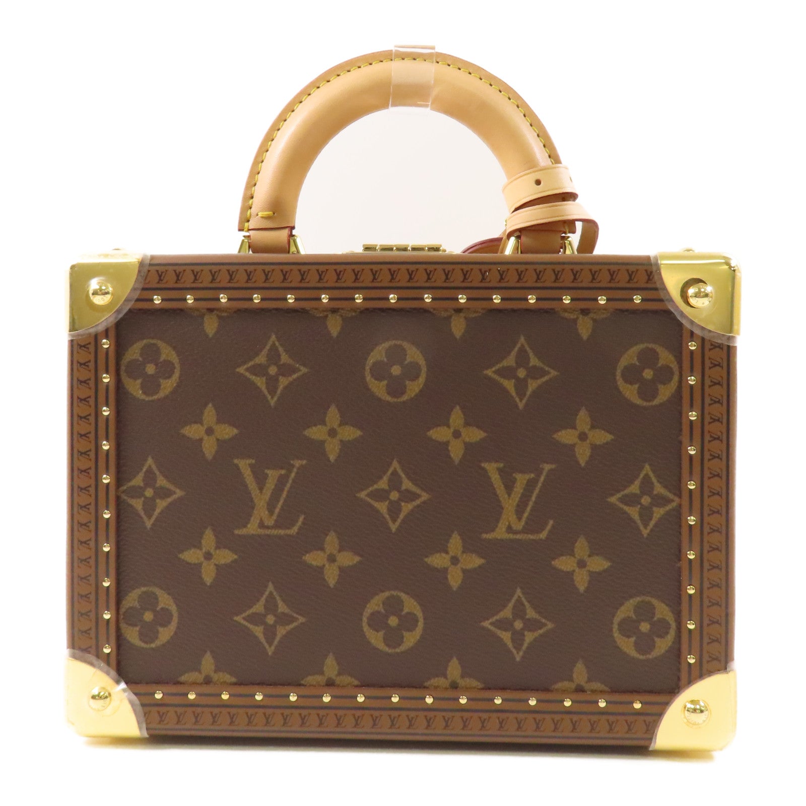 LOUIS VUITTON 【激減優惠】Monogram Petite Valise金扣手挽肩背兩用袋
