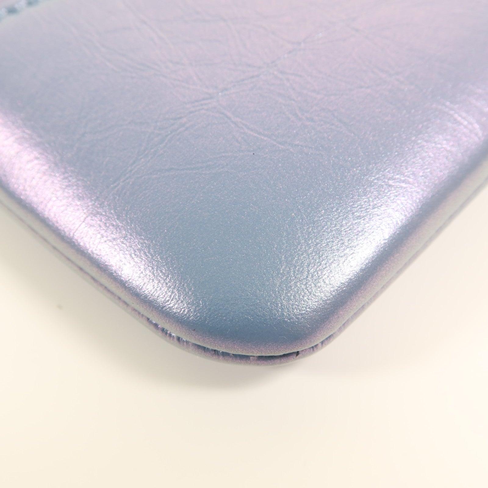 CHANEL 牛皮皮革Clutch金扣手拿包