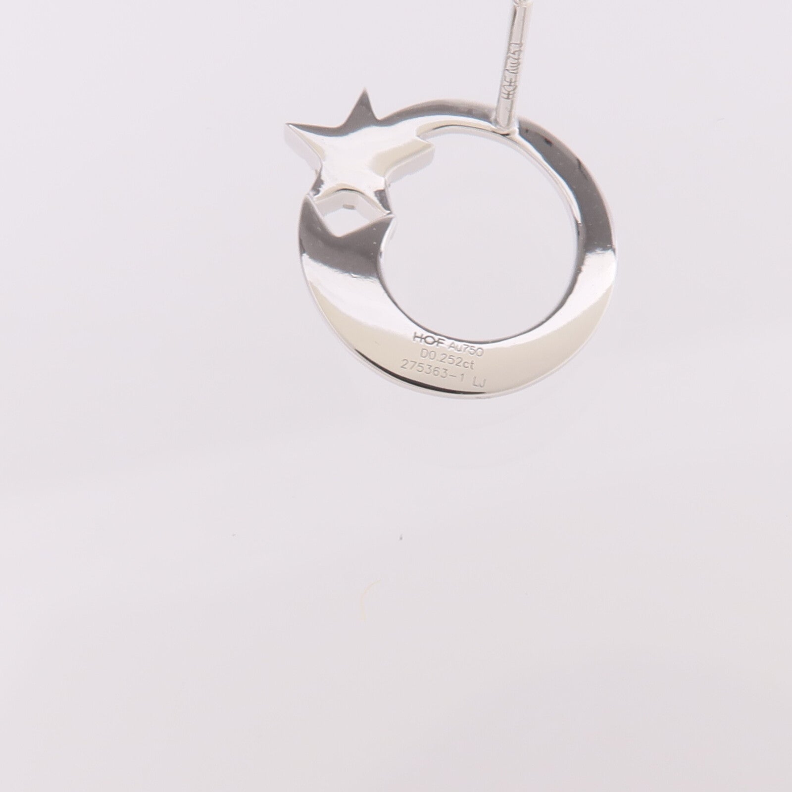 JEWELRY 18K白金Earring鑽石耳環
