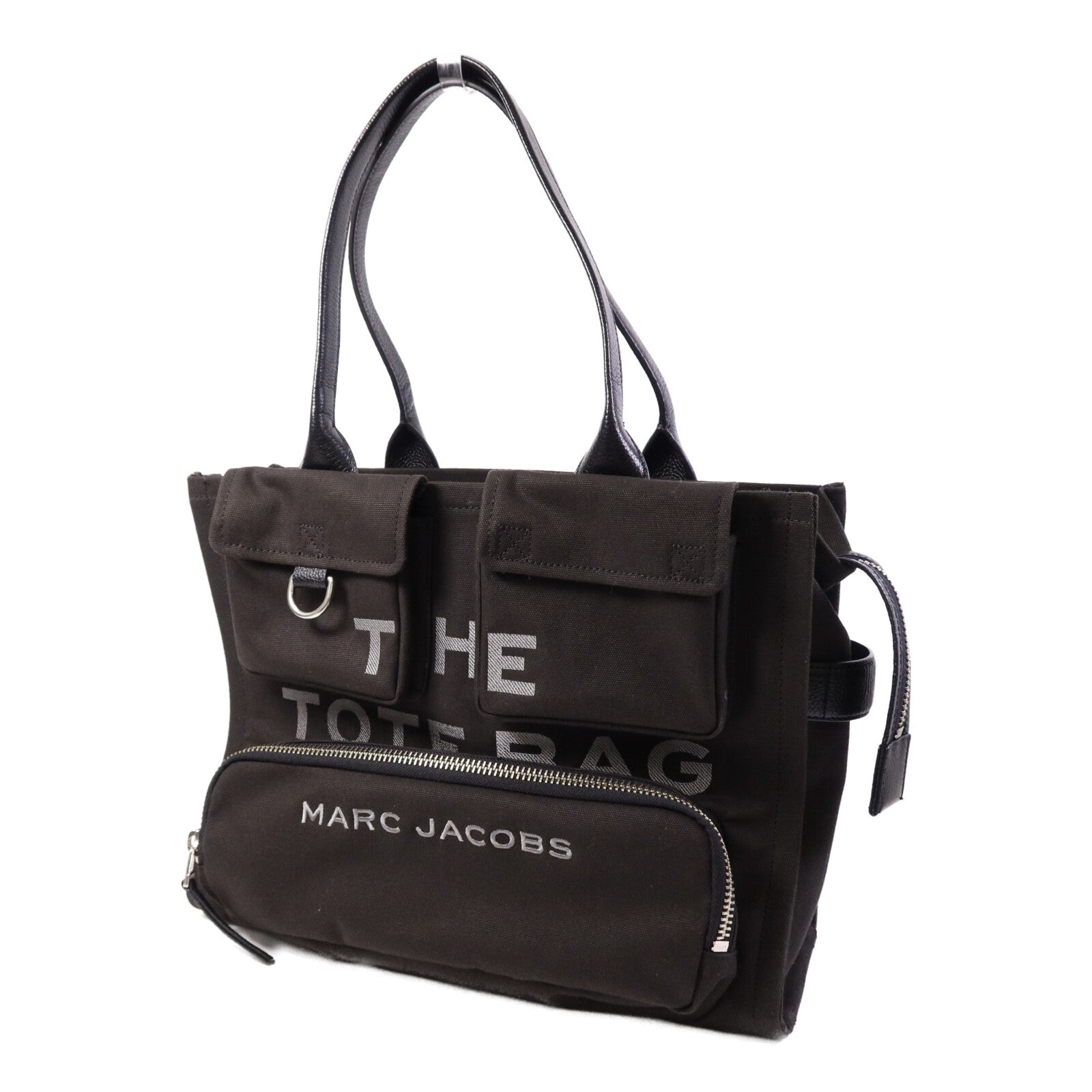 MARC BY MARC JACOBS 帆布Tote Bag銀扣手挽袋