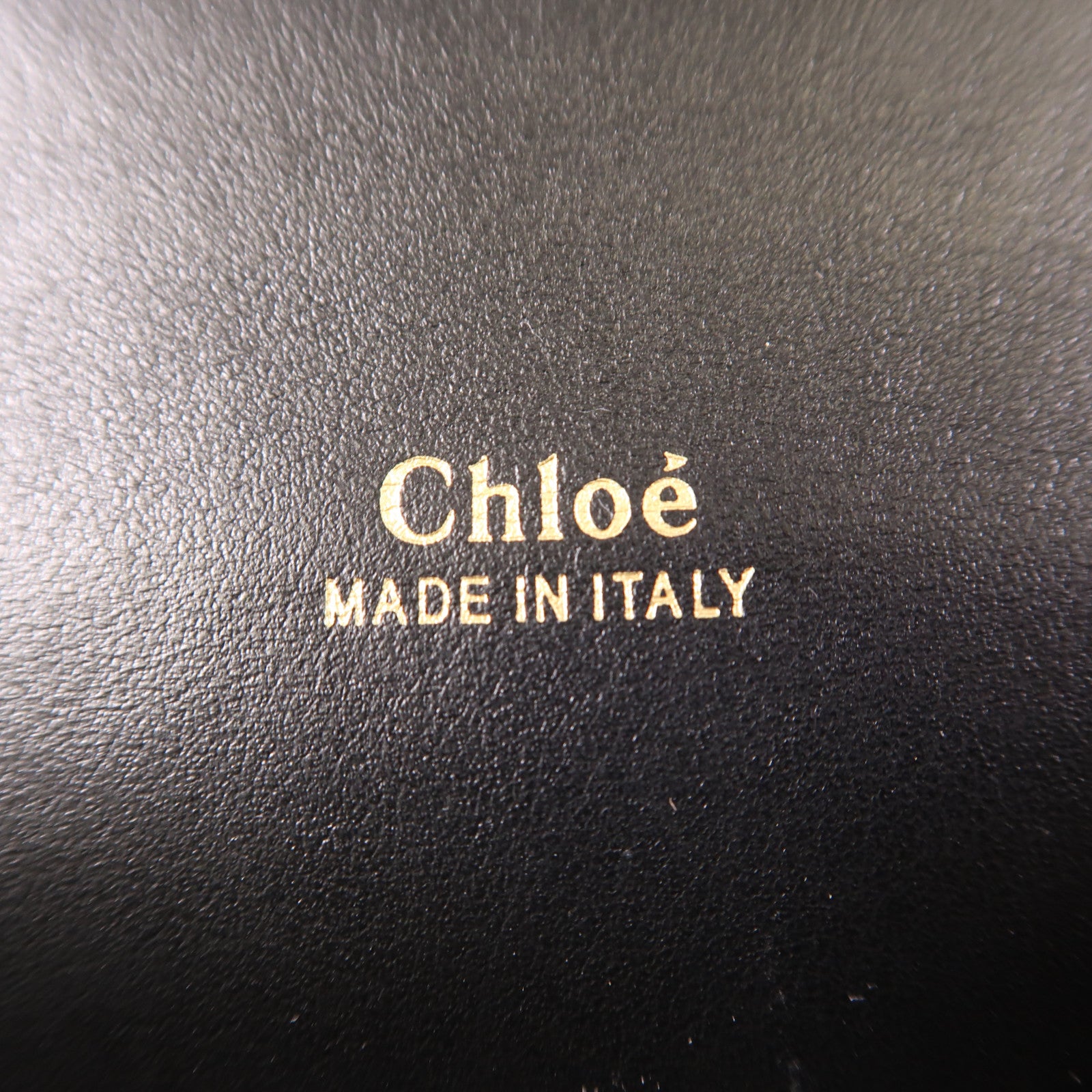 Chloe 牛皮皮革Aby Chain金扣鏈帶肩背袋