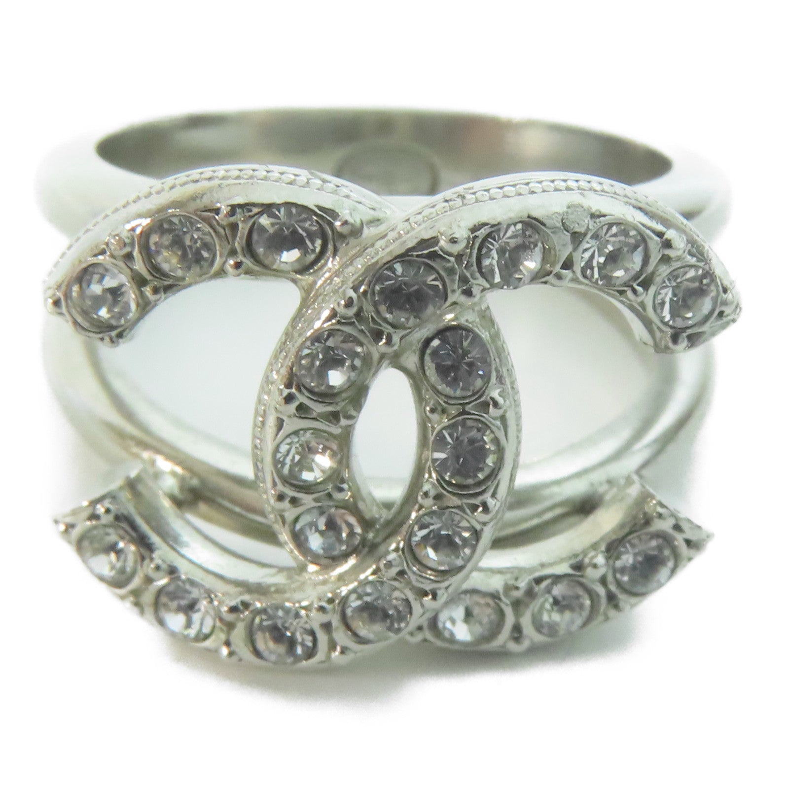 CHANEL 金屬Ring戒指US#6.5