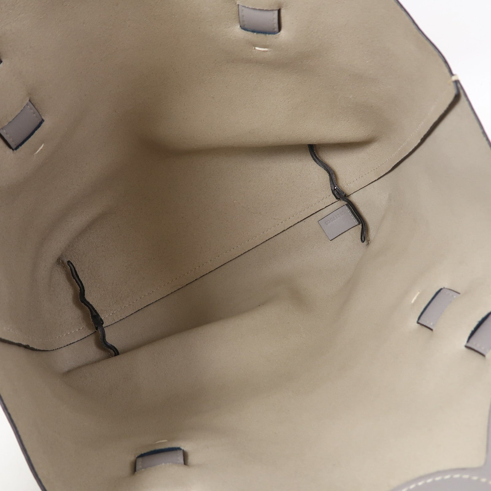Chloe 牛皮皮革Shoulder Bag金扣肩背袋灰色