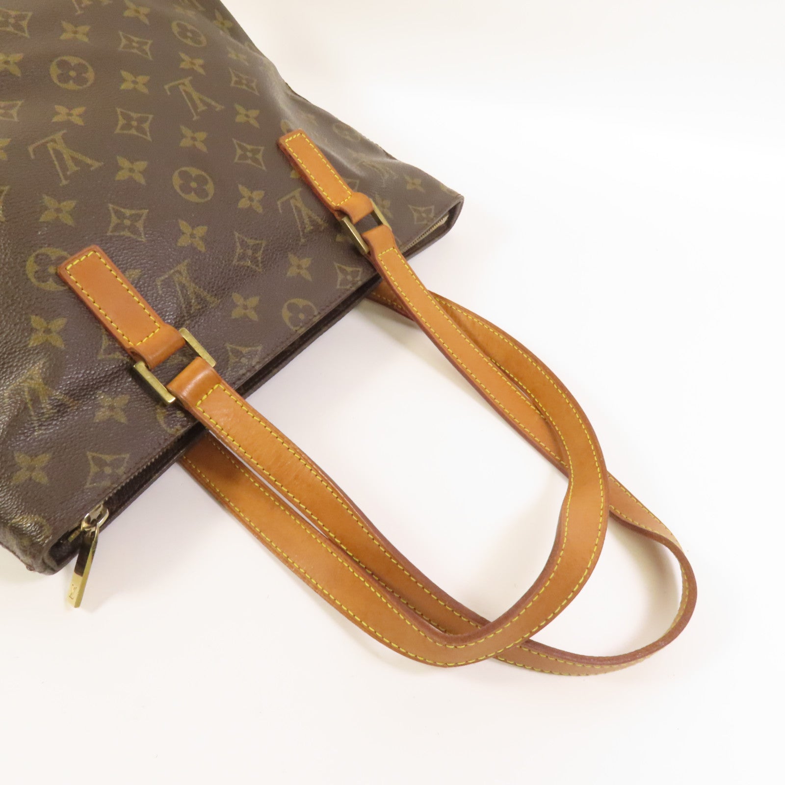 LOUIS VUITTON Monogram Cabas Piano金扣肩背袋