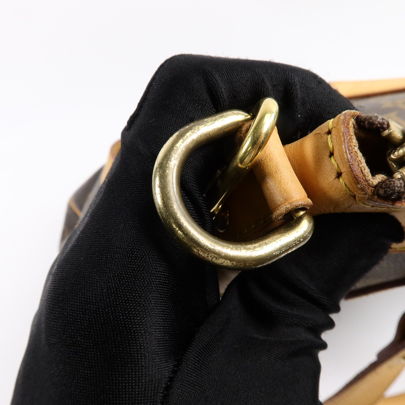 LOUIS VUITTON Monogram Odeon GM金扣手挽肩背兩用袋