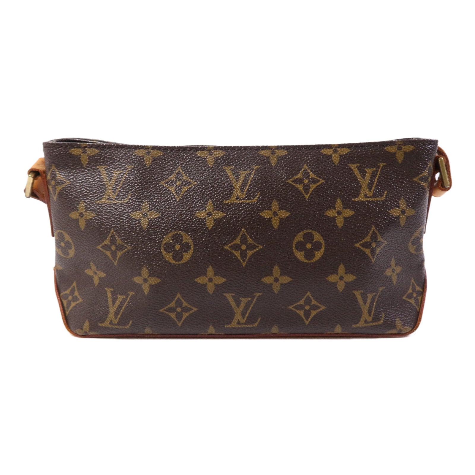 LOUIS VUITTON Monogram Trotteur金扣肩背袋