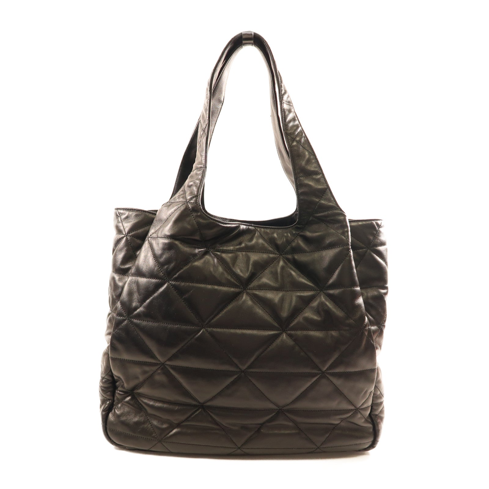 PRADA 皮革Tote Bag肩背袋