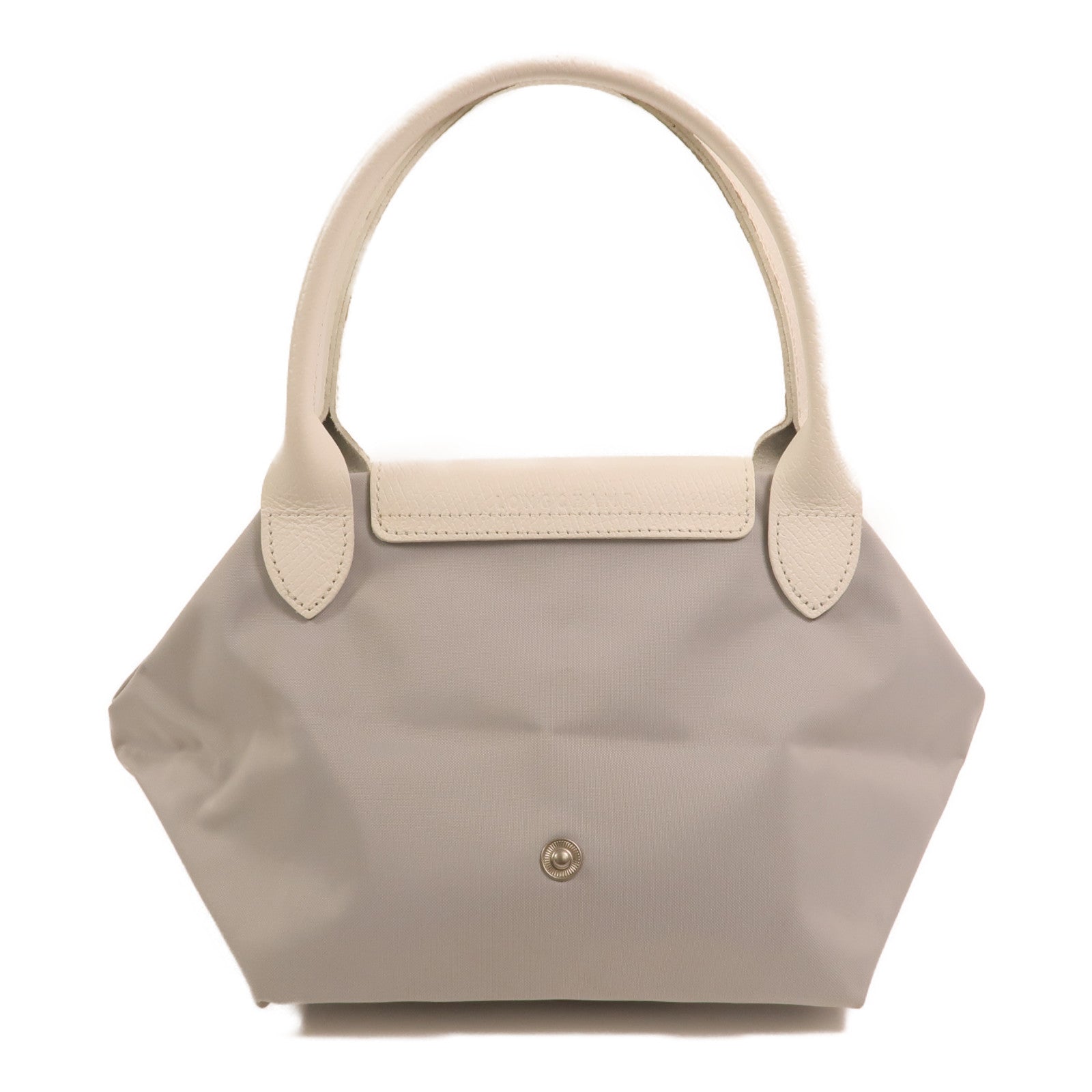 Longchamp 尼龍Le Pliage Nendo銀扣手挽袋