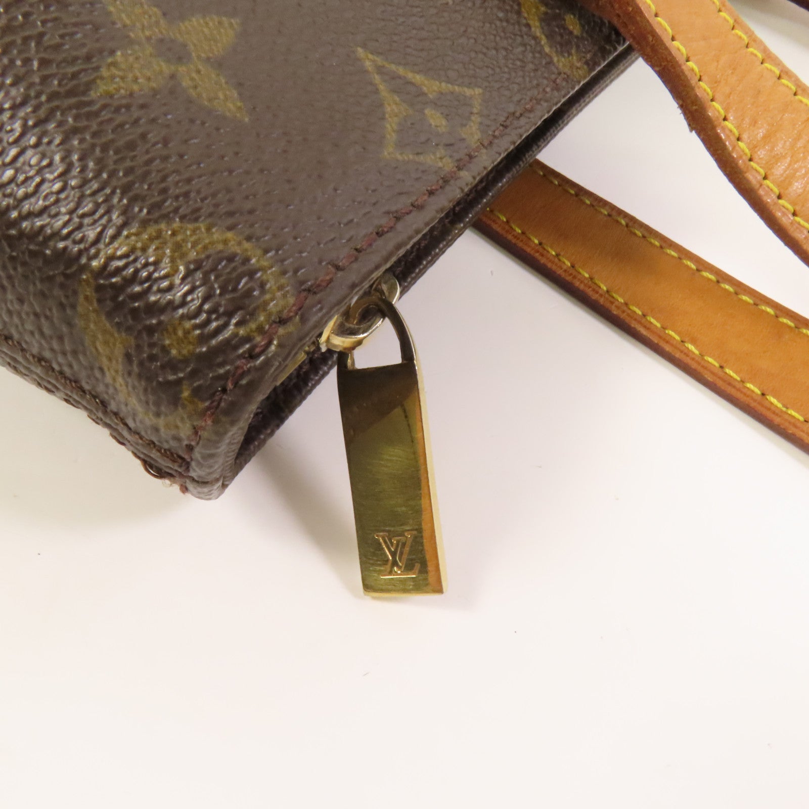 LOUIS VUITTON Monogram Cabas Piano金扣肩背袋