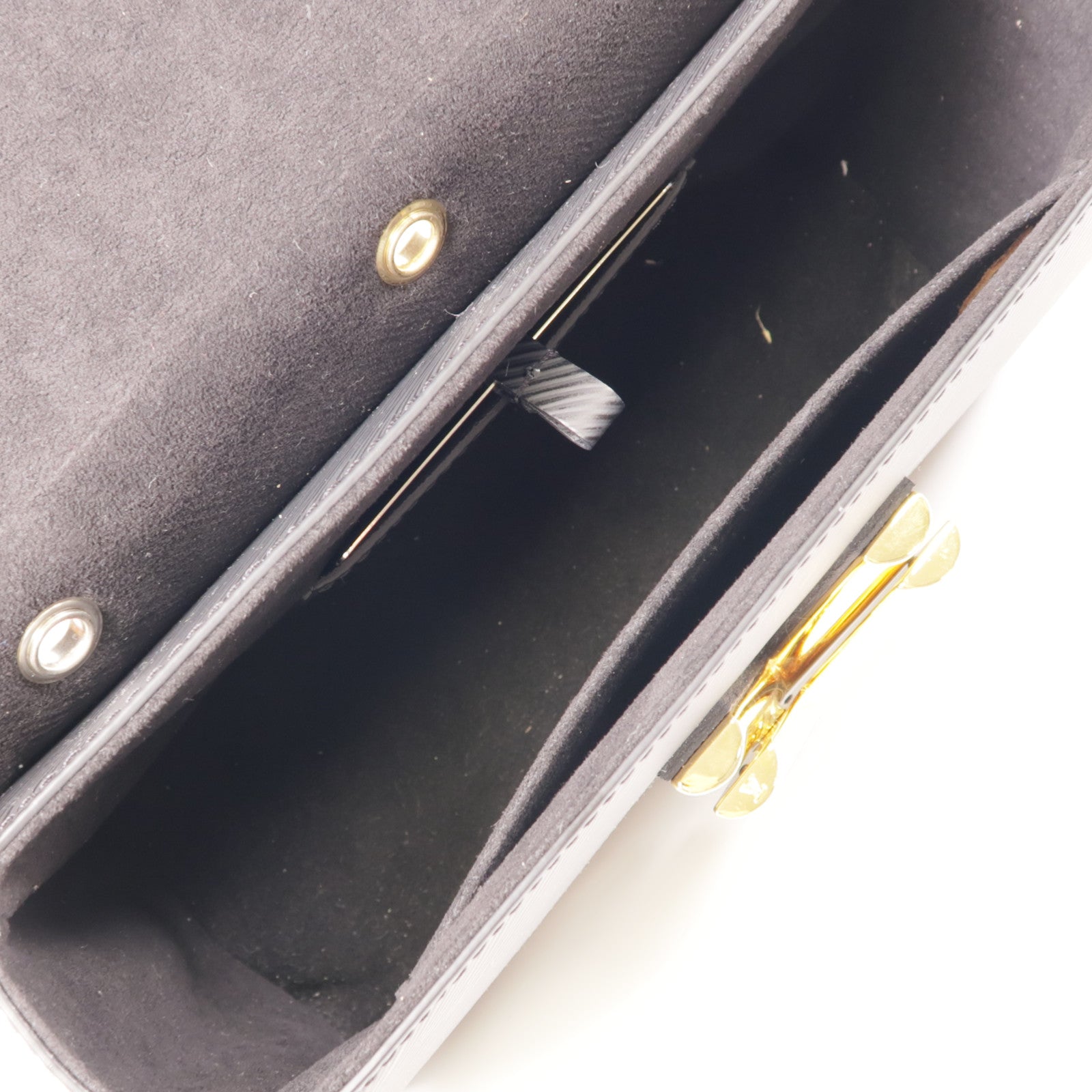 LOUIS VUITTON Epi Mechanical Flowers Twist金扣肩背袋