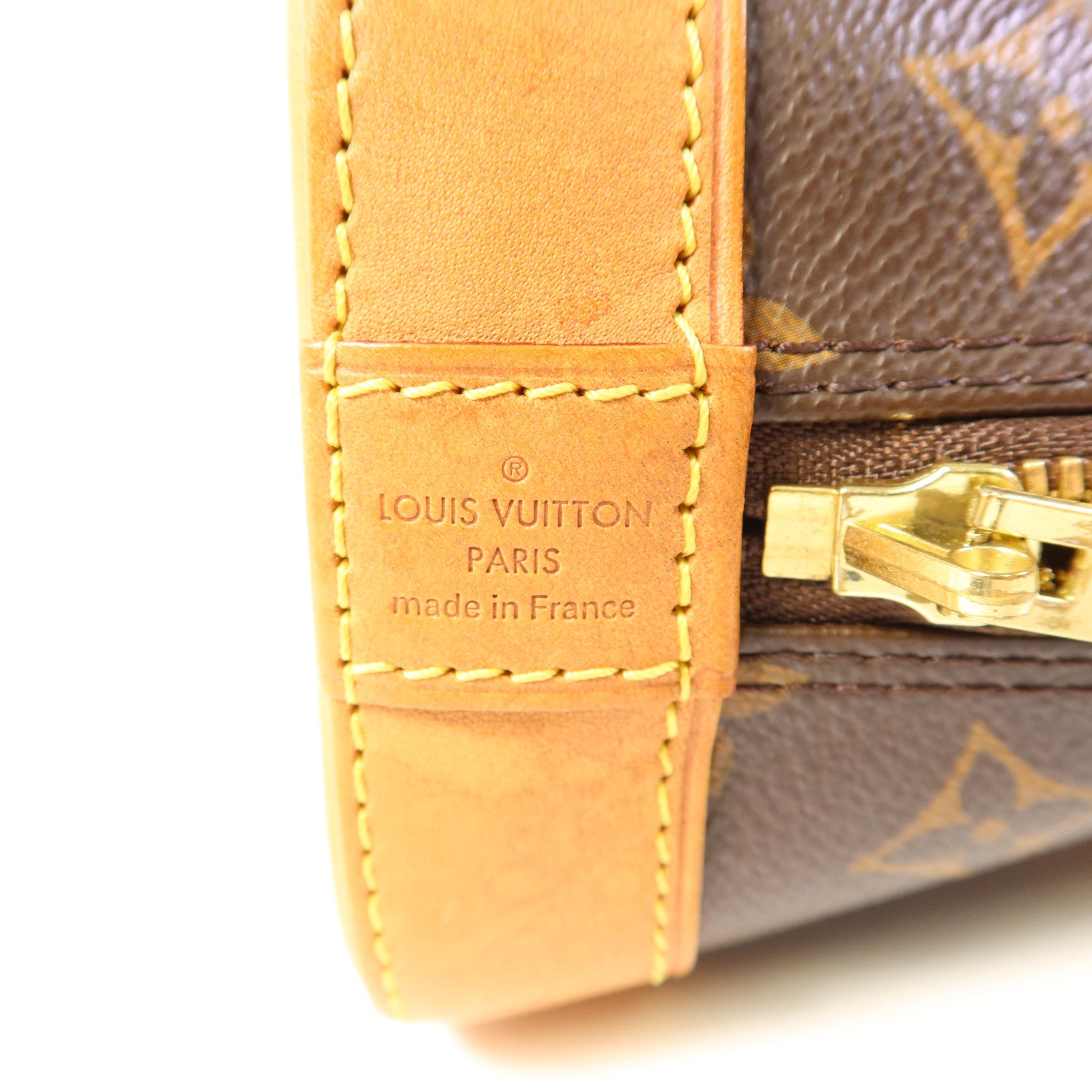 LOUIS VUITTON Monogram Alma BB金扣手挽肩背兩用袋