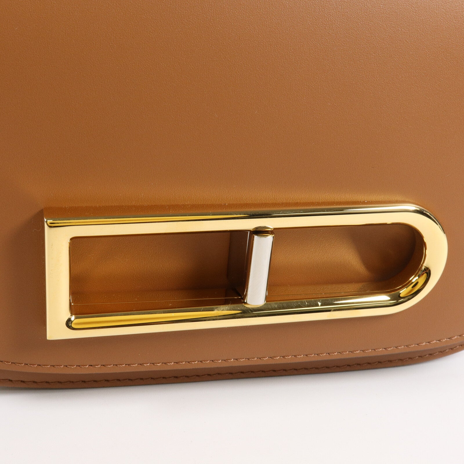 Delvaux 牛皮皮革Lingot Small肩背袋