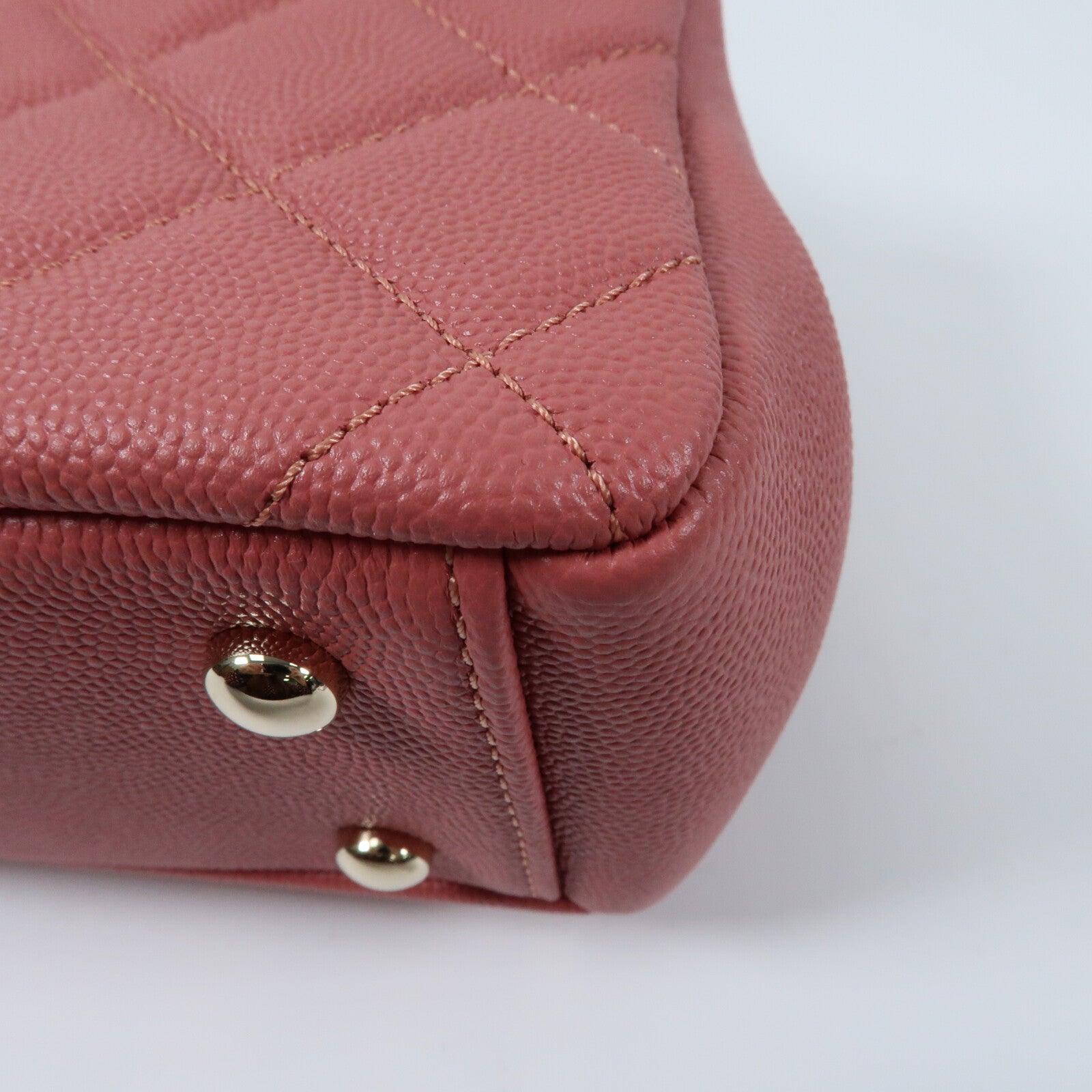 CHANEL 牛皮皮革Affinity Business Bag金扣鏈帶手挽肩背兩用袋