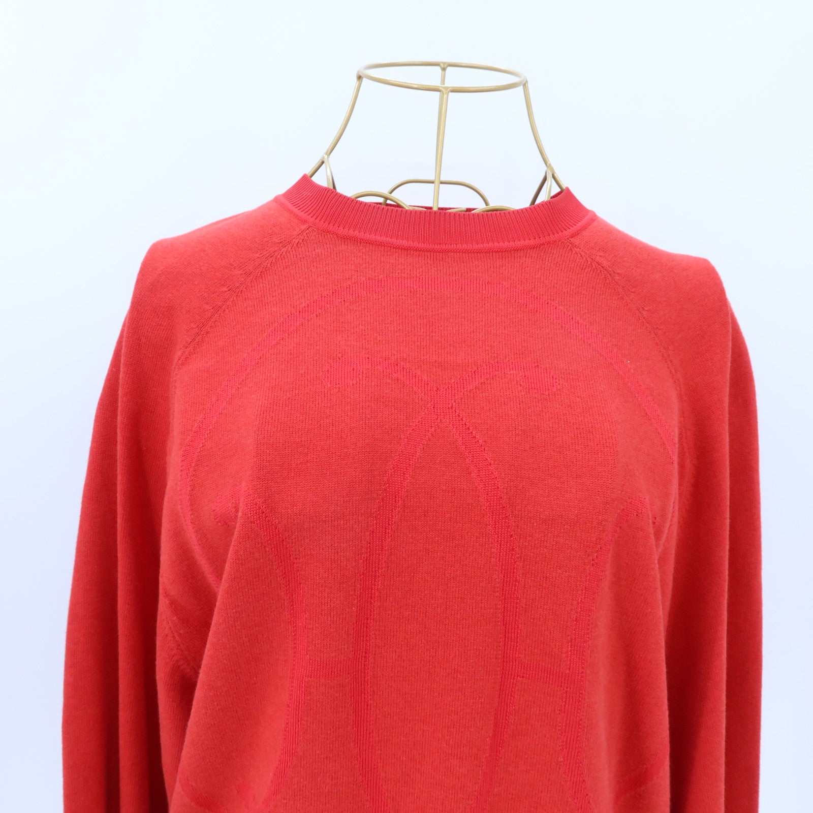 HERMES Cotton/Wool H-Lift Knitting sweater針織
